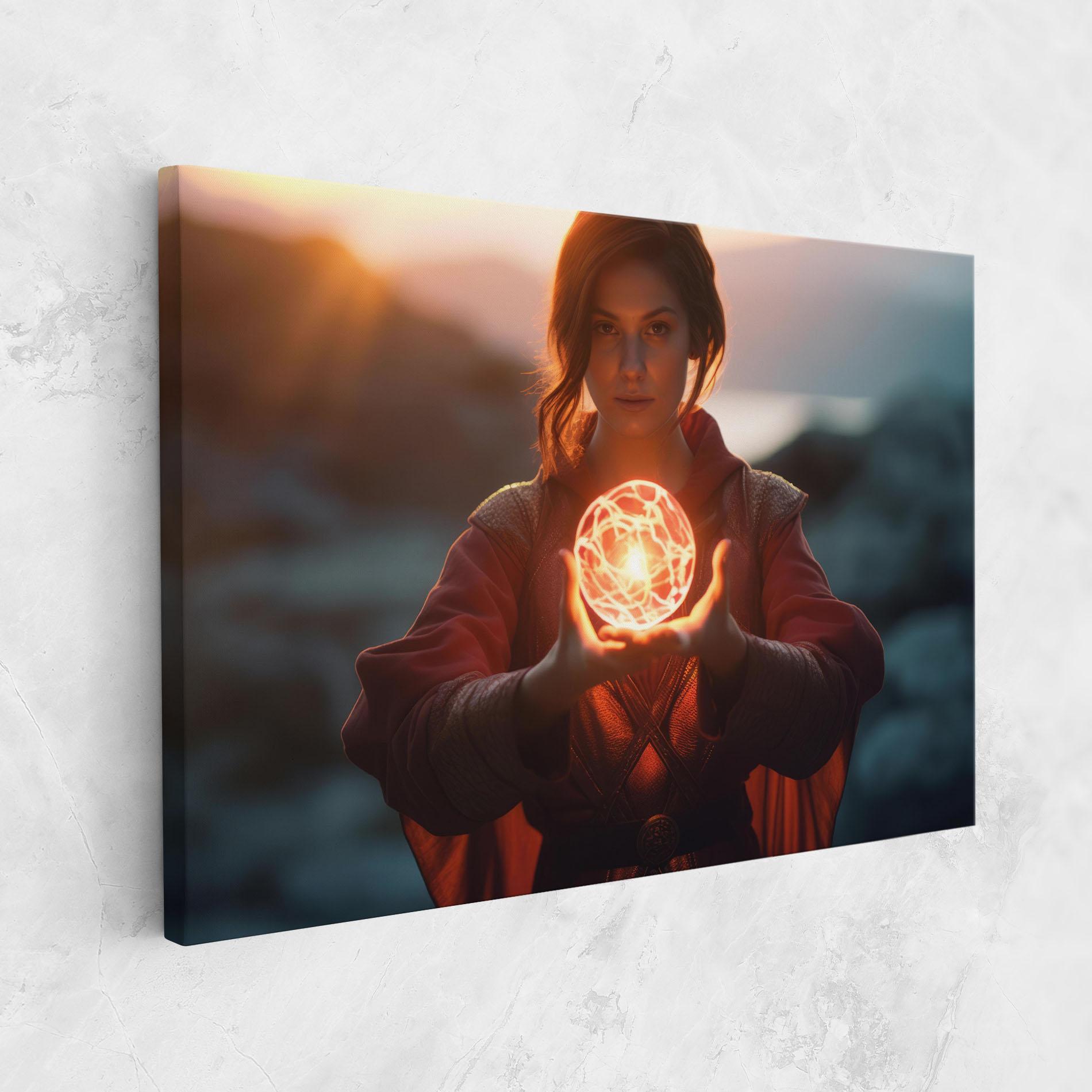 Leinwandbild Witch Ball mockup 1