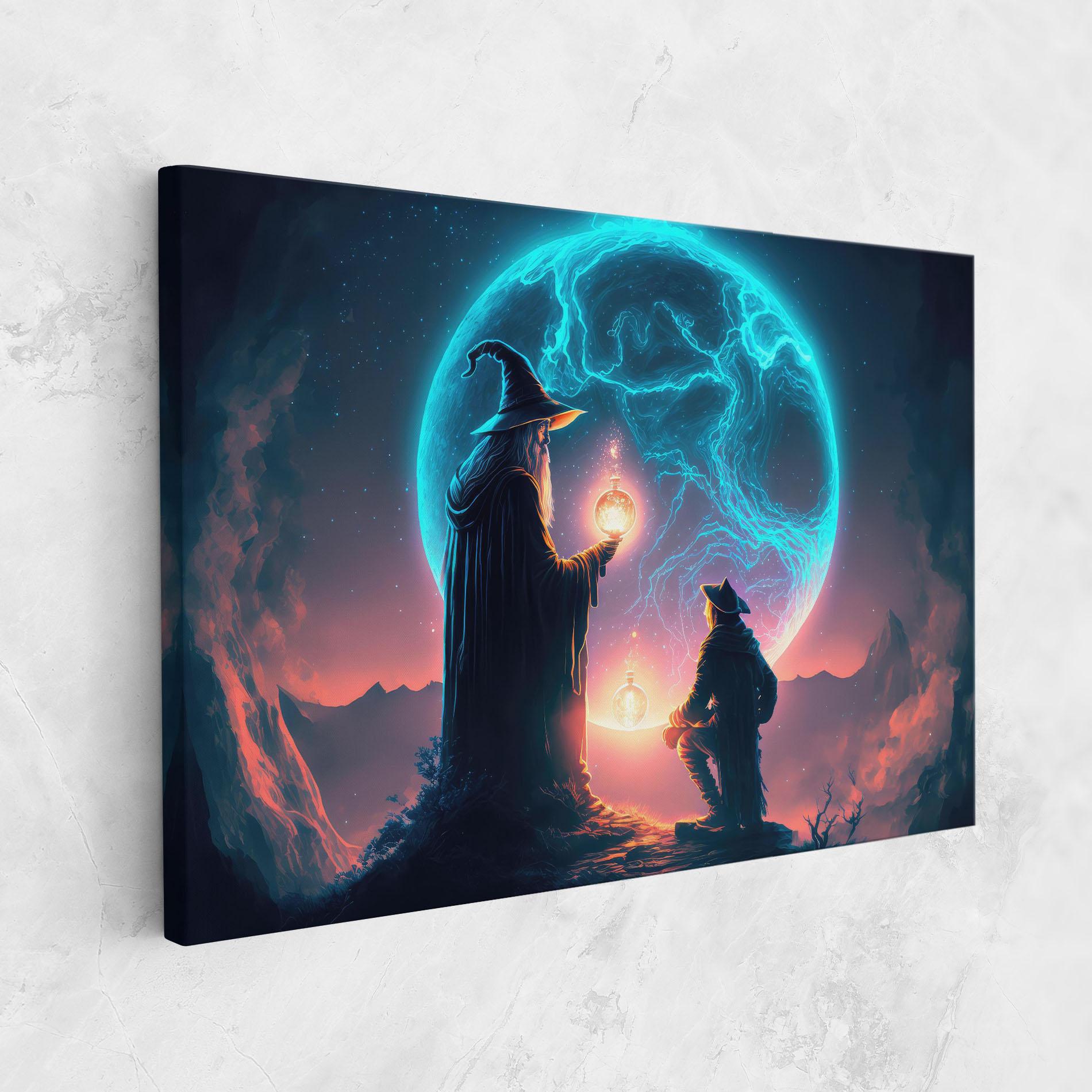 Leinwandbild Wizard Magic mockup 1