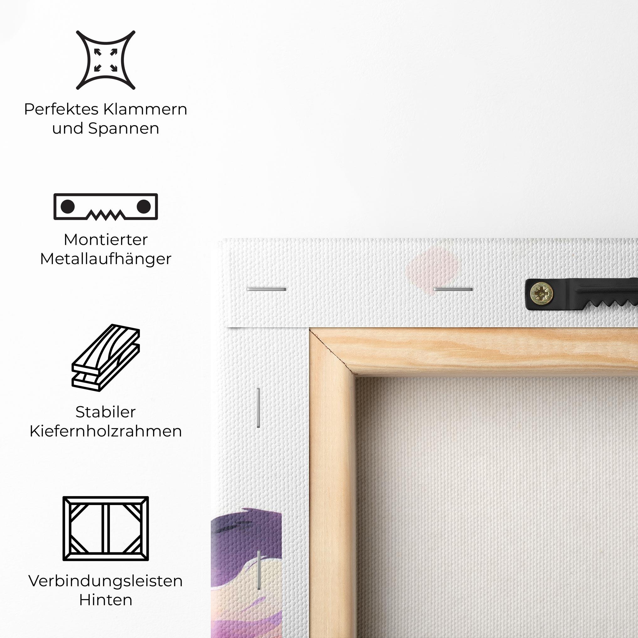 Leinwandbild Cat Witch mockup 5