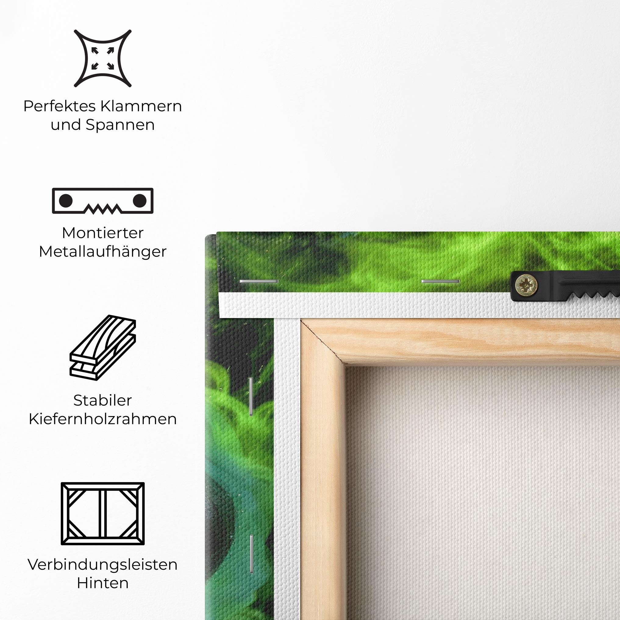 Leinwandbild Green Portion mockup 5