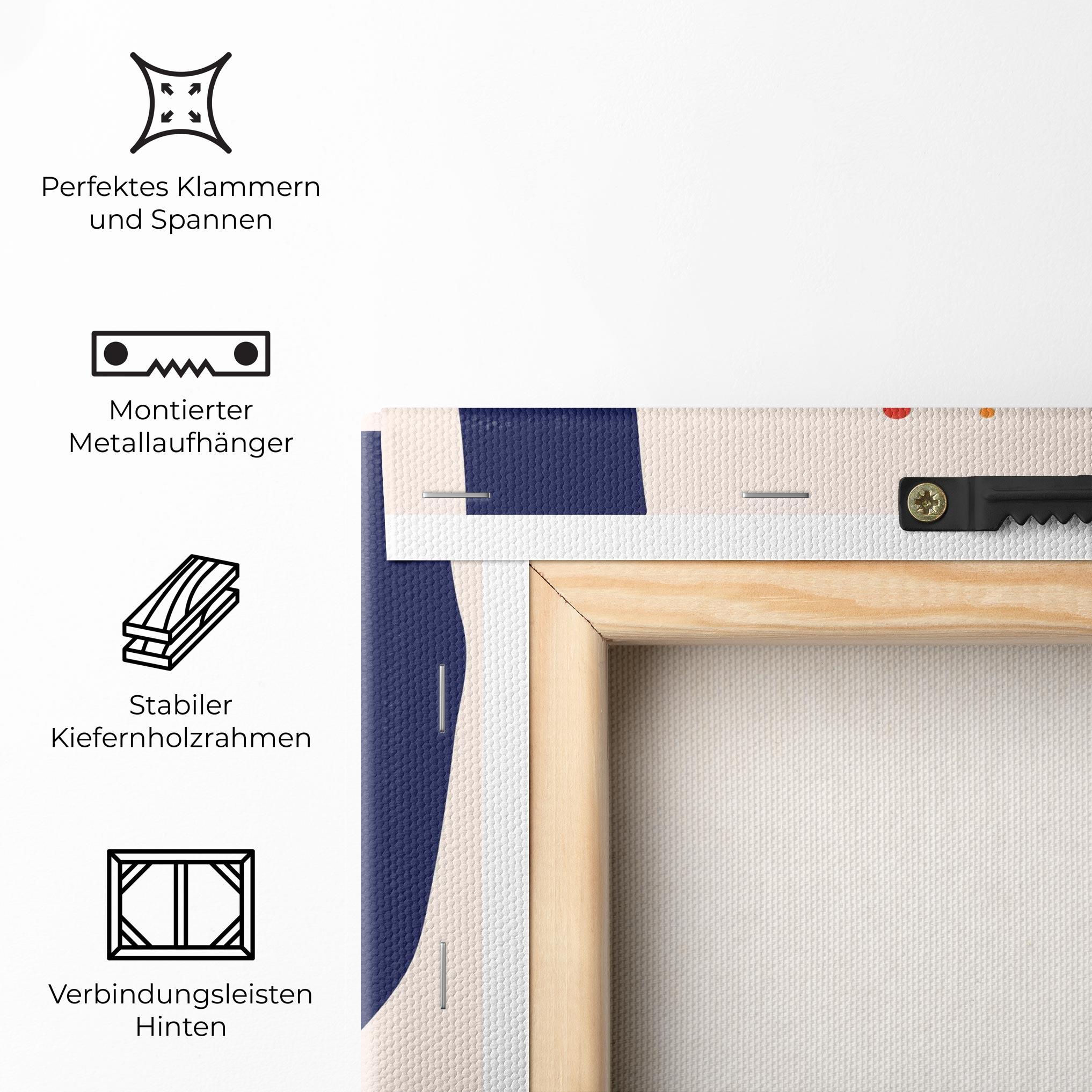 Leinwandbild Magic Purple Hands mockup 5