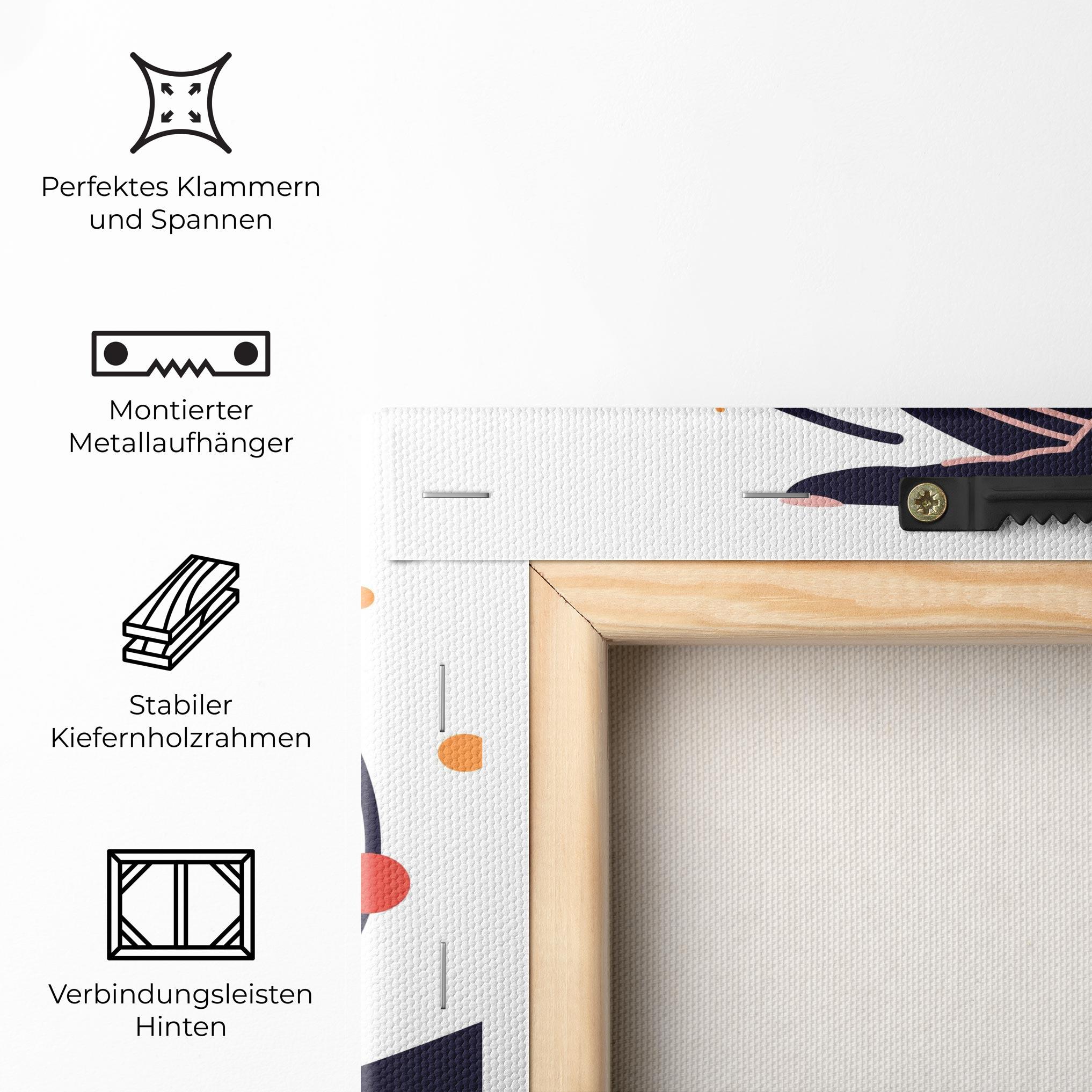 Leinwandbild Purple Magic Hands mockup 5