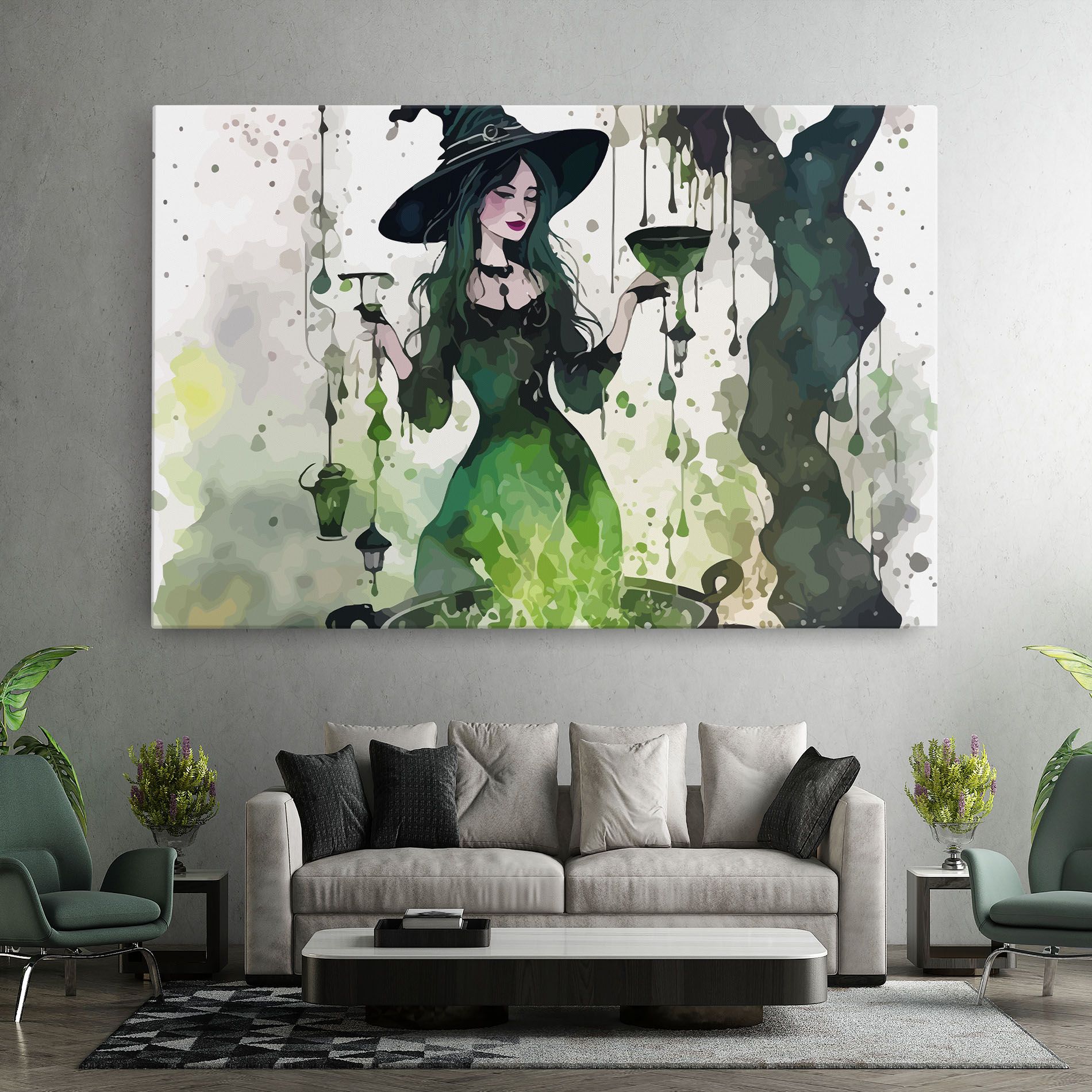 Green Light Witch mockup 7