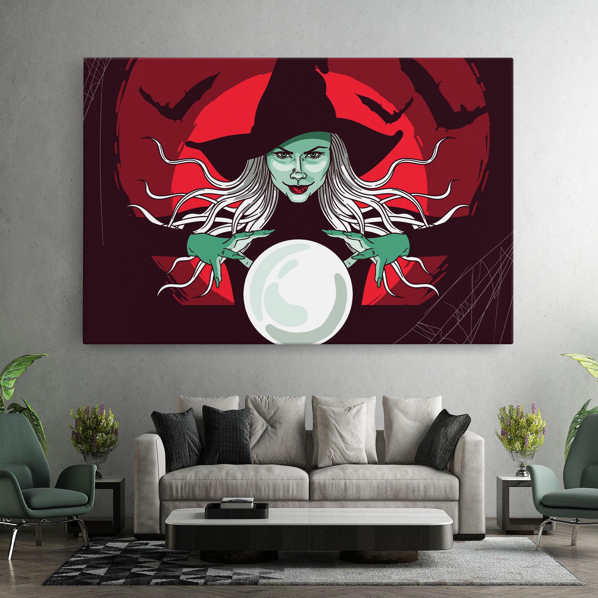 Leinwandbild Green Witch mockup 7