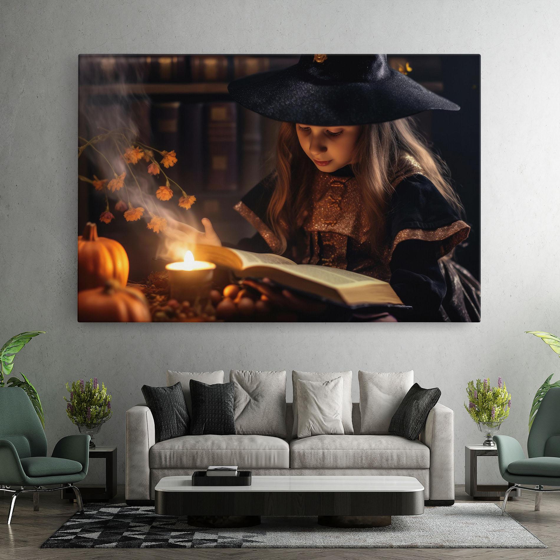 Leinwandbild Little Witch mockup 7