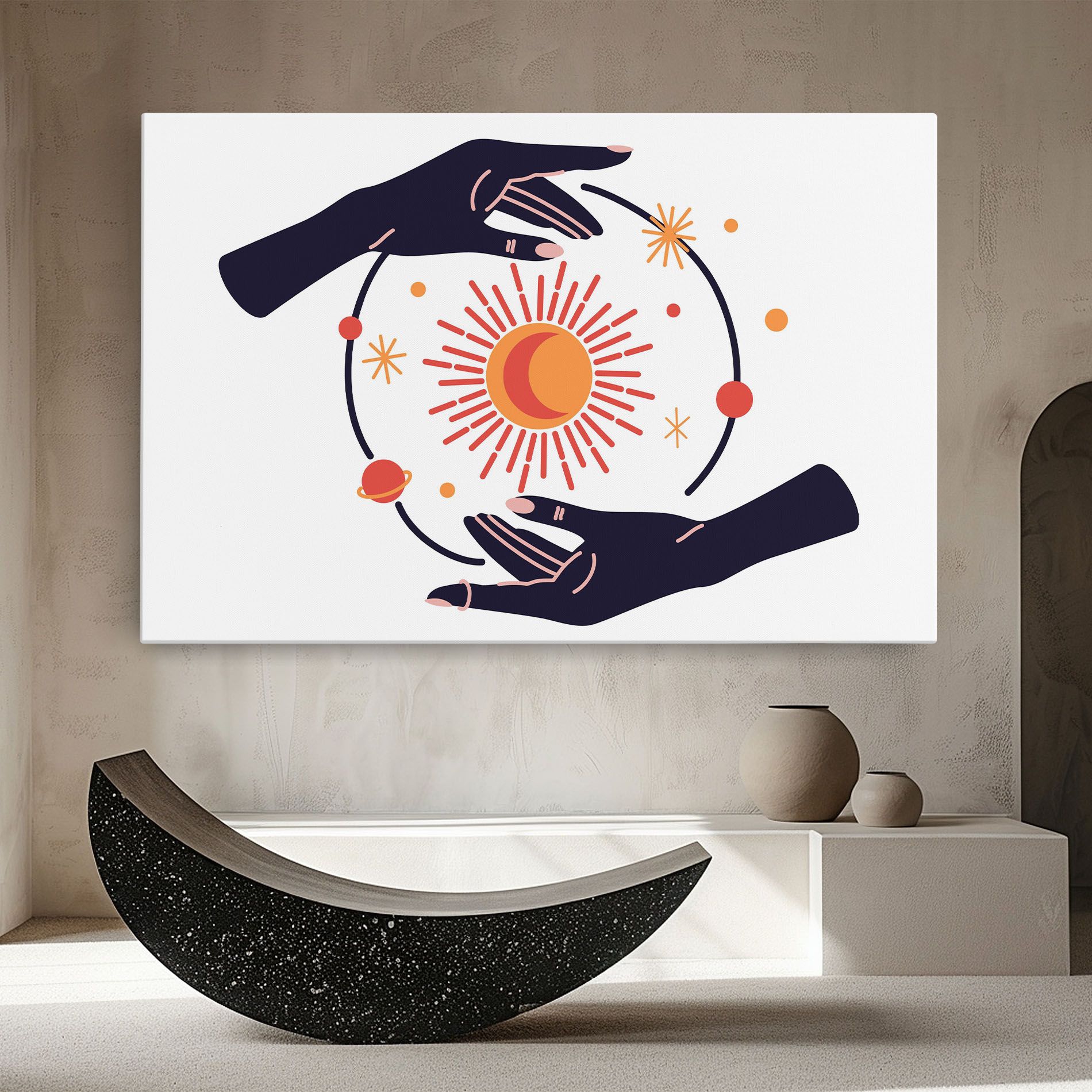 Purple Magic Hands mockup 8