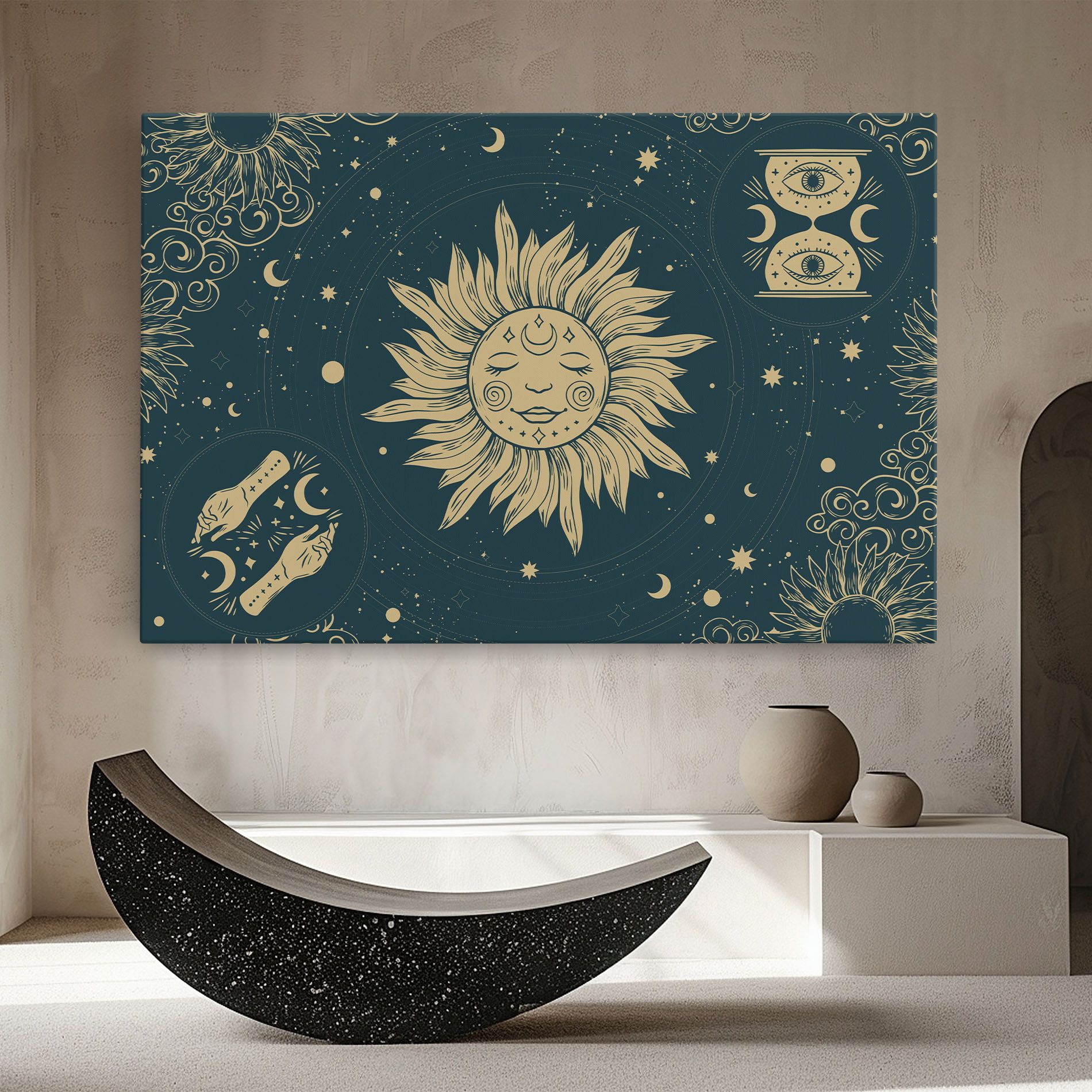 Sun Face Magic mockup 8