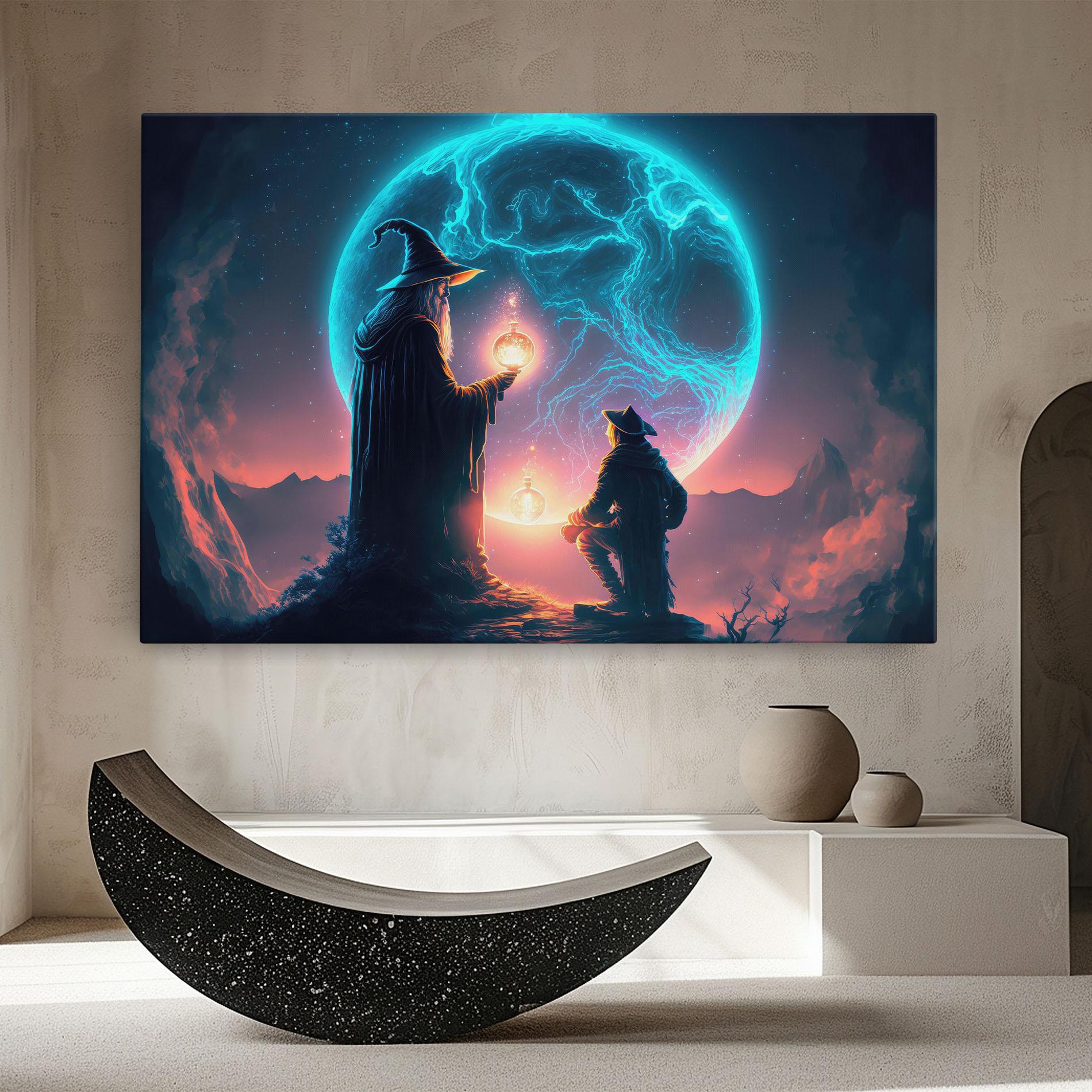 Leinwandbild Wizard Magic mockup 8