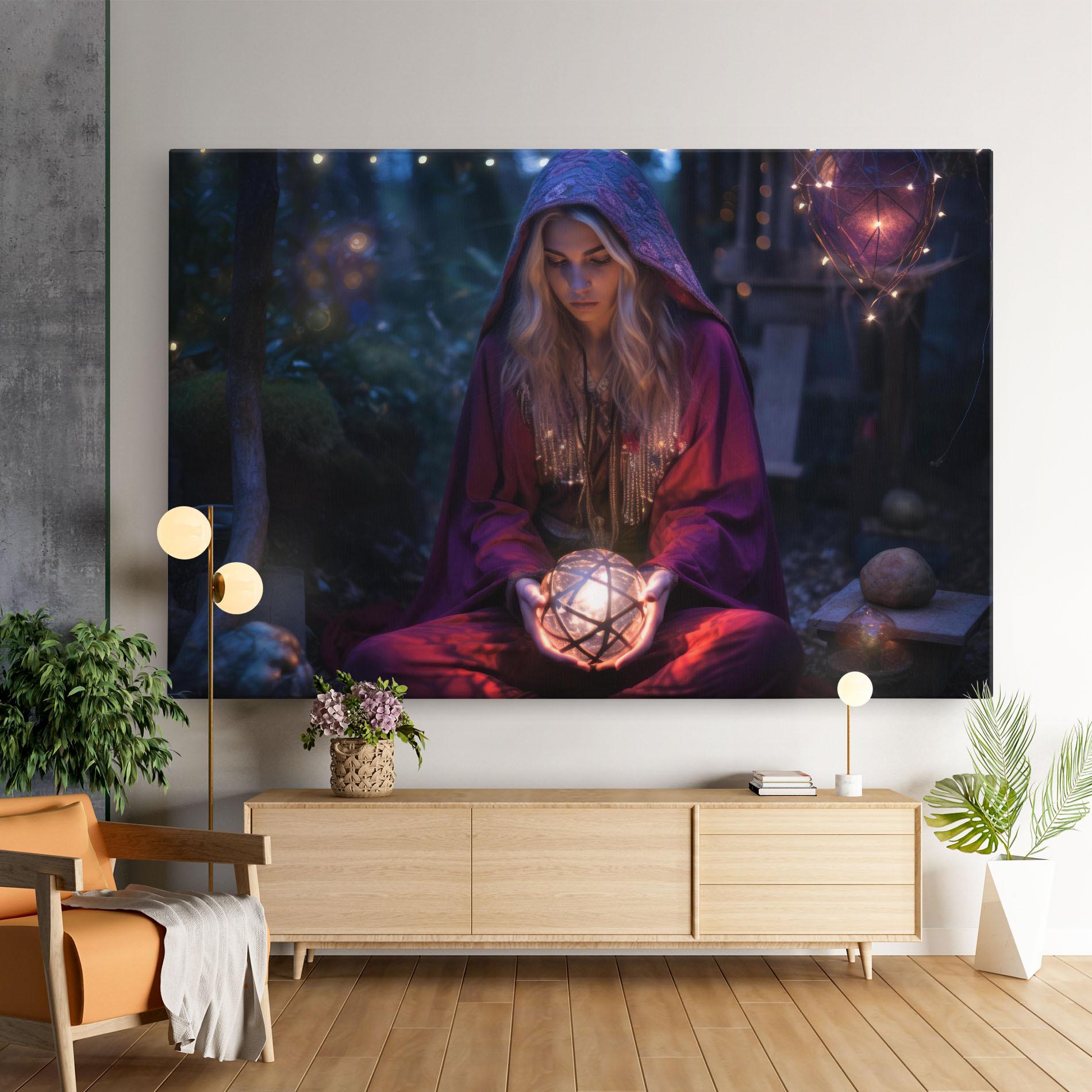 Leinwandbild Garden Witch mockup 9