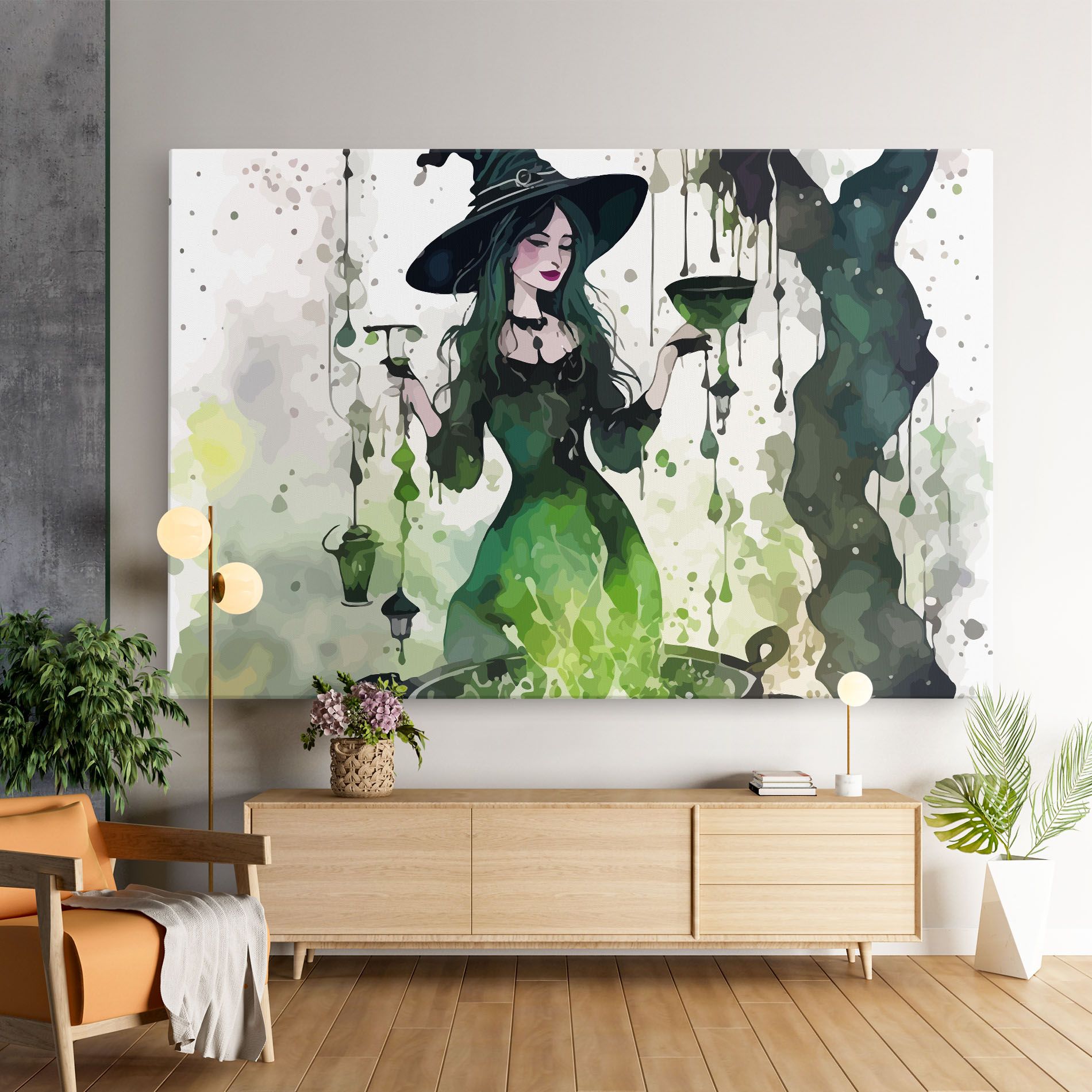 Green Light Witch mockup 9
