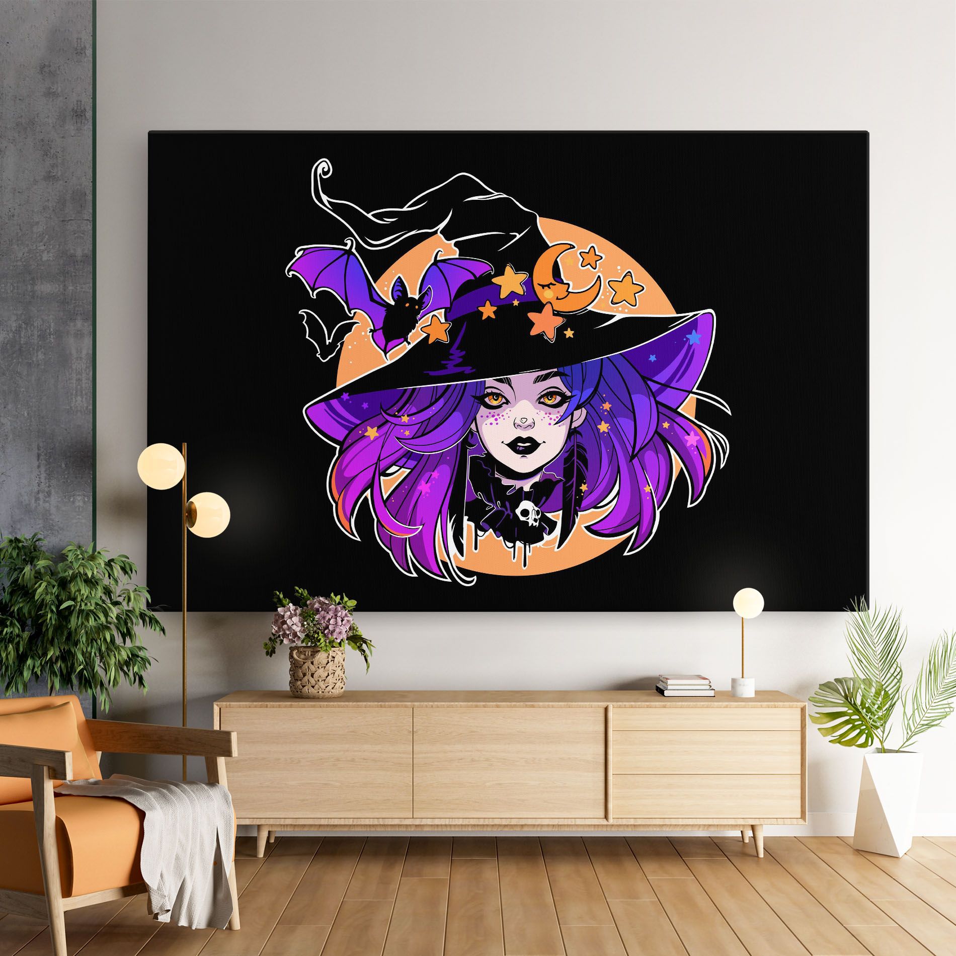 Purple Witch mockup 9