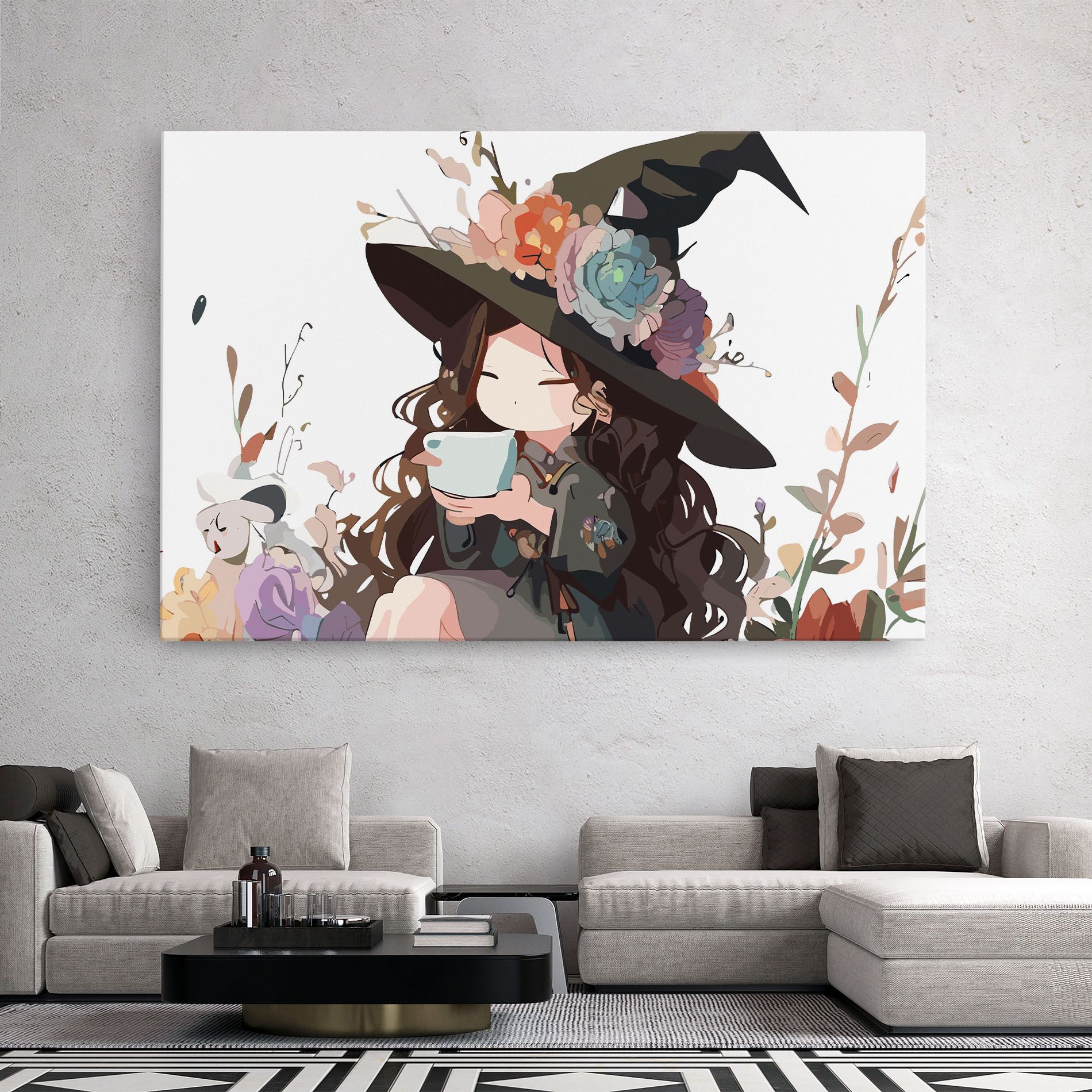 Cute Witch mockup 2