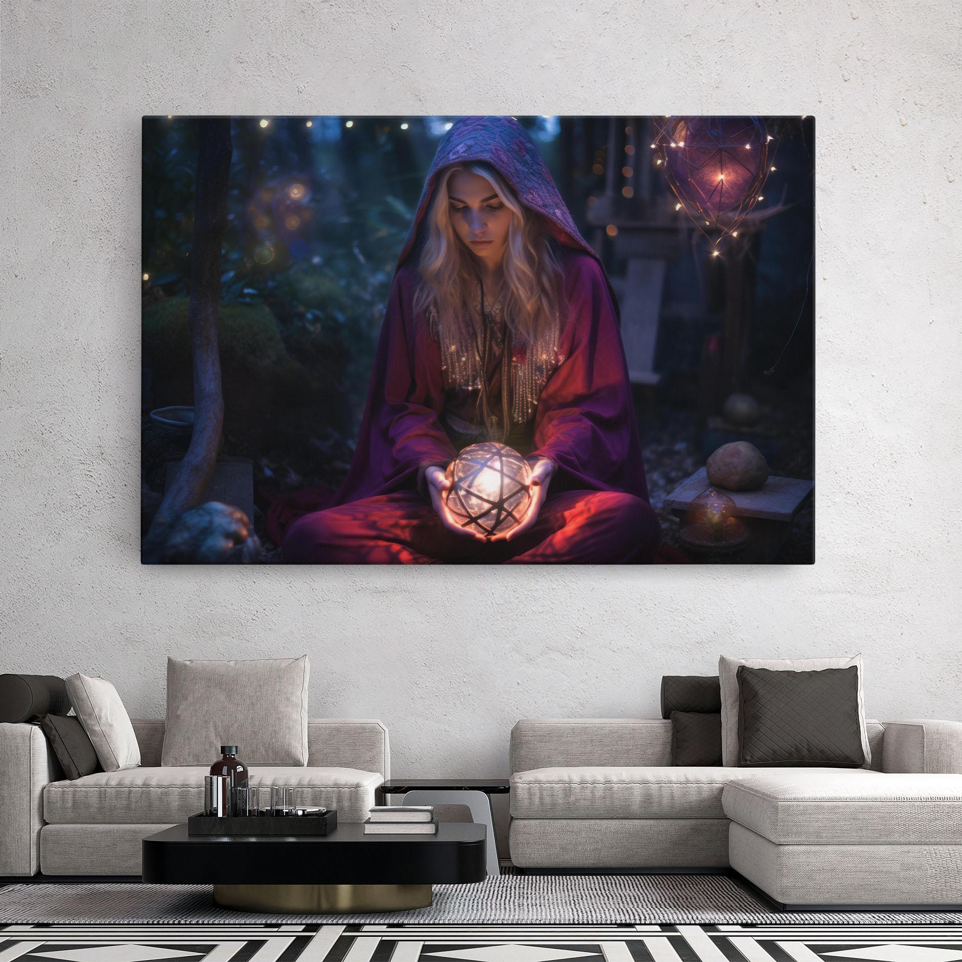 Leinwandbild Garden Witch mockup 2