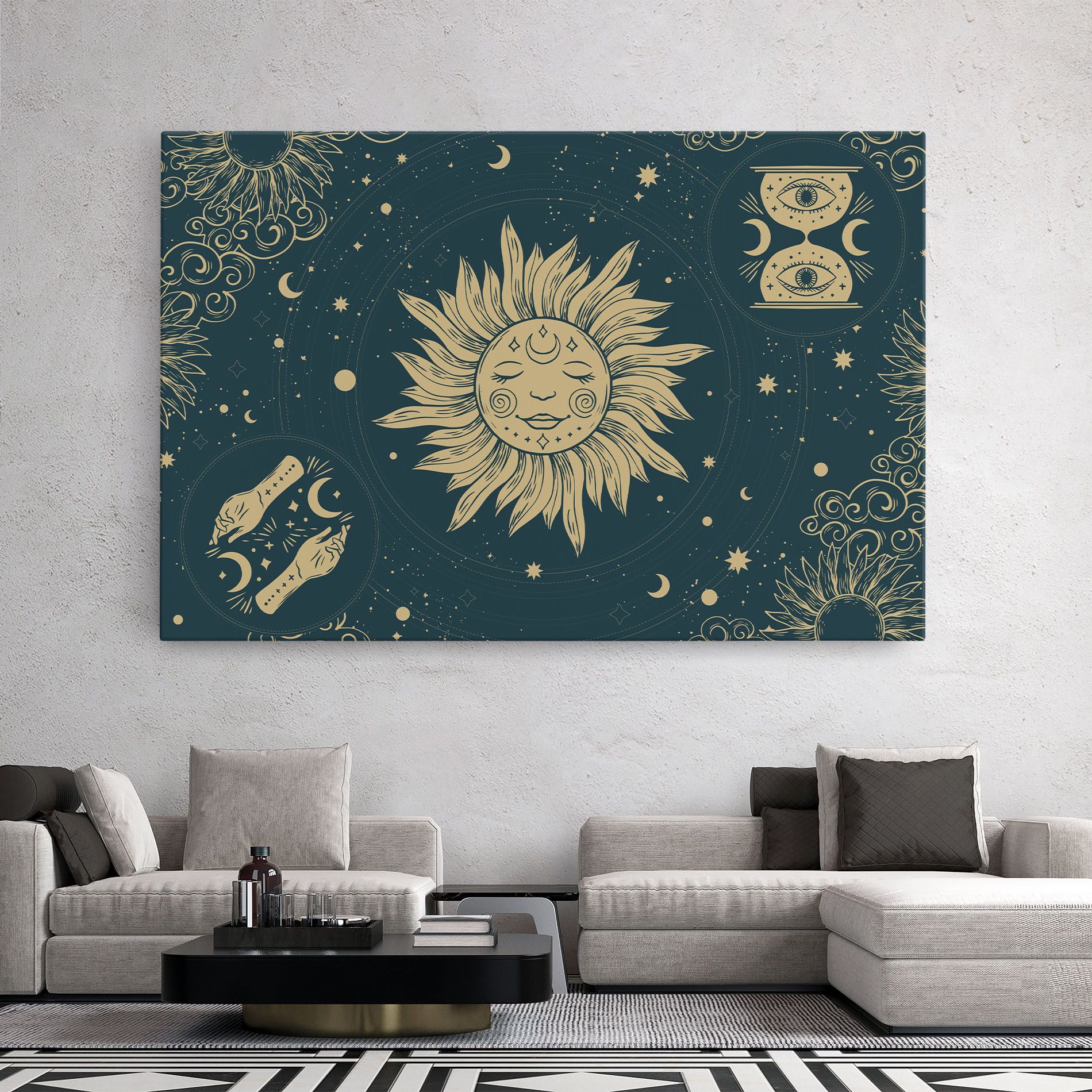 Sun Face Magic mockup 2