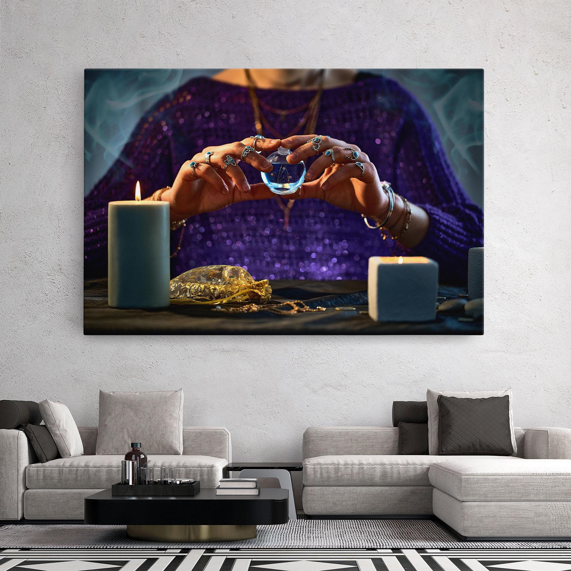 Leinwandbild Witch Magic mockup 2