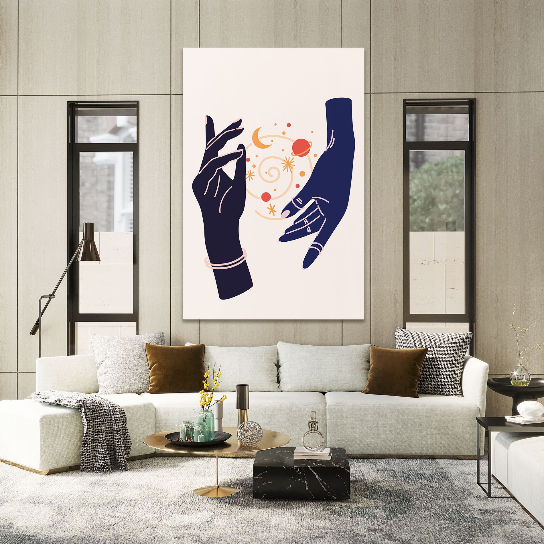 Magic Purple Hands mockup 2