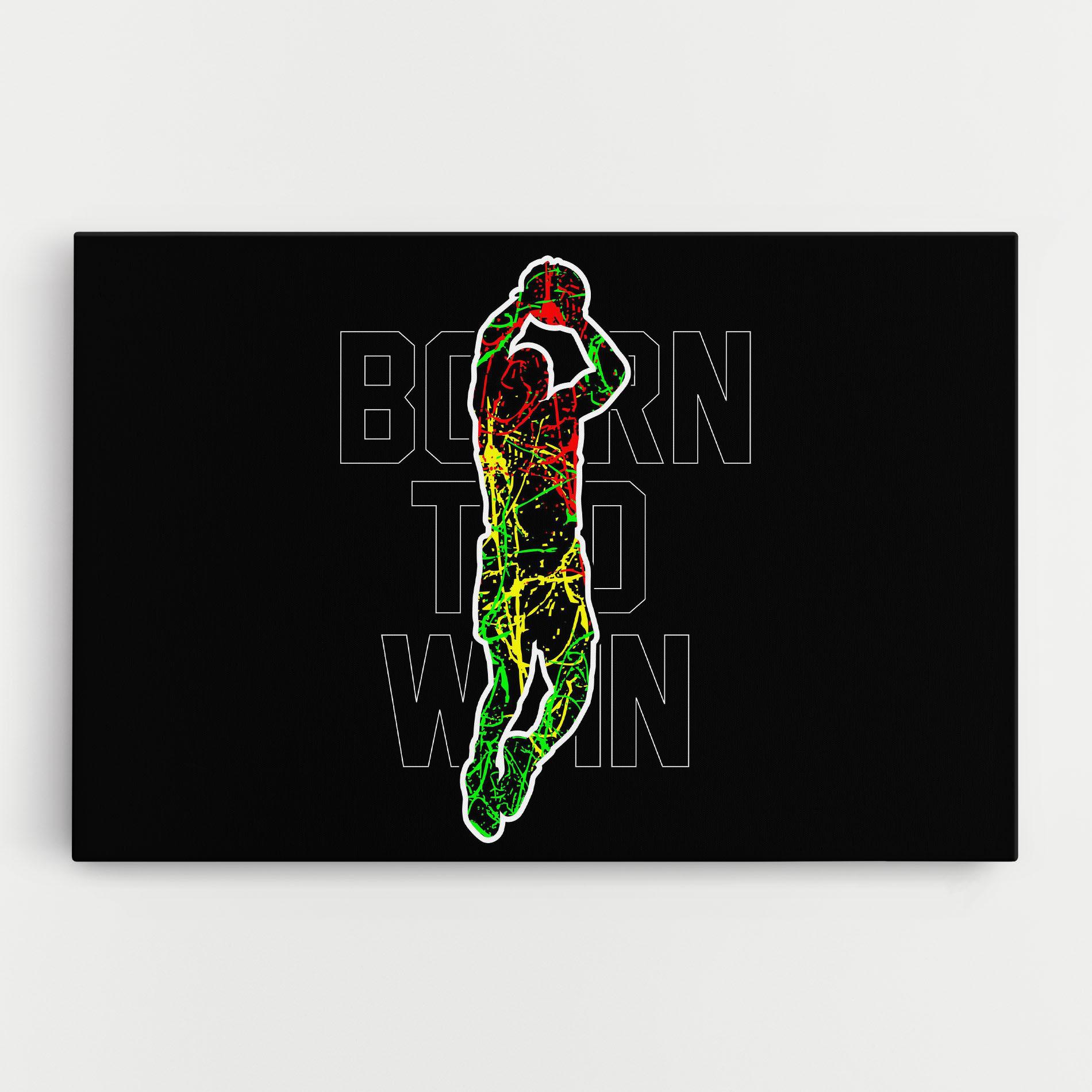 Leinwandbild Basket Win mockup 0