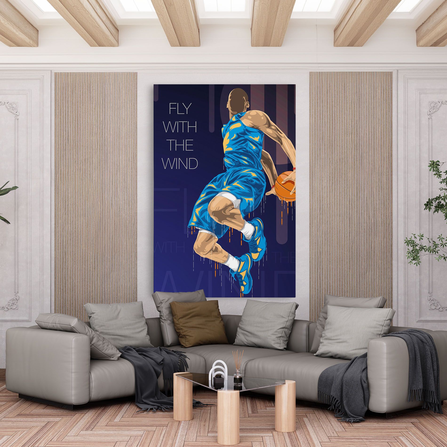 Fly With The Wind mockup 6