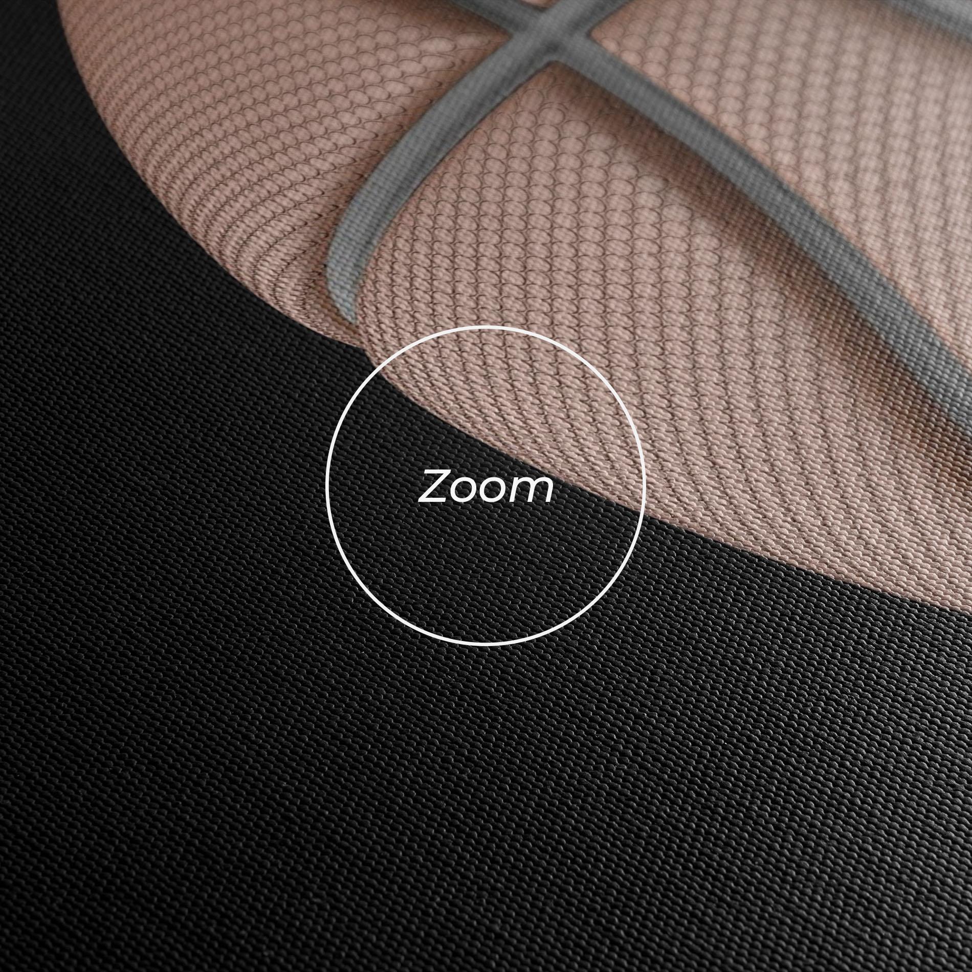 Leinwandbild 3d Basketball Ball mockup 3