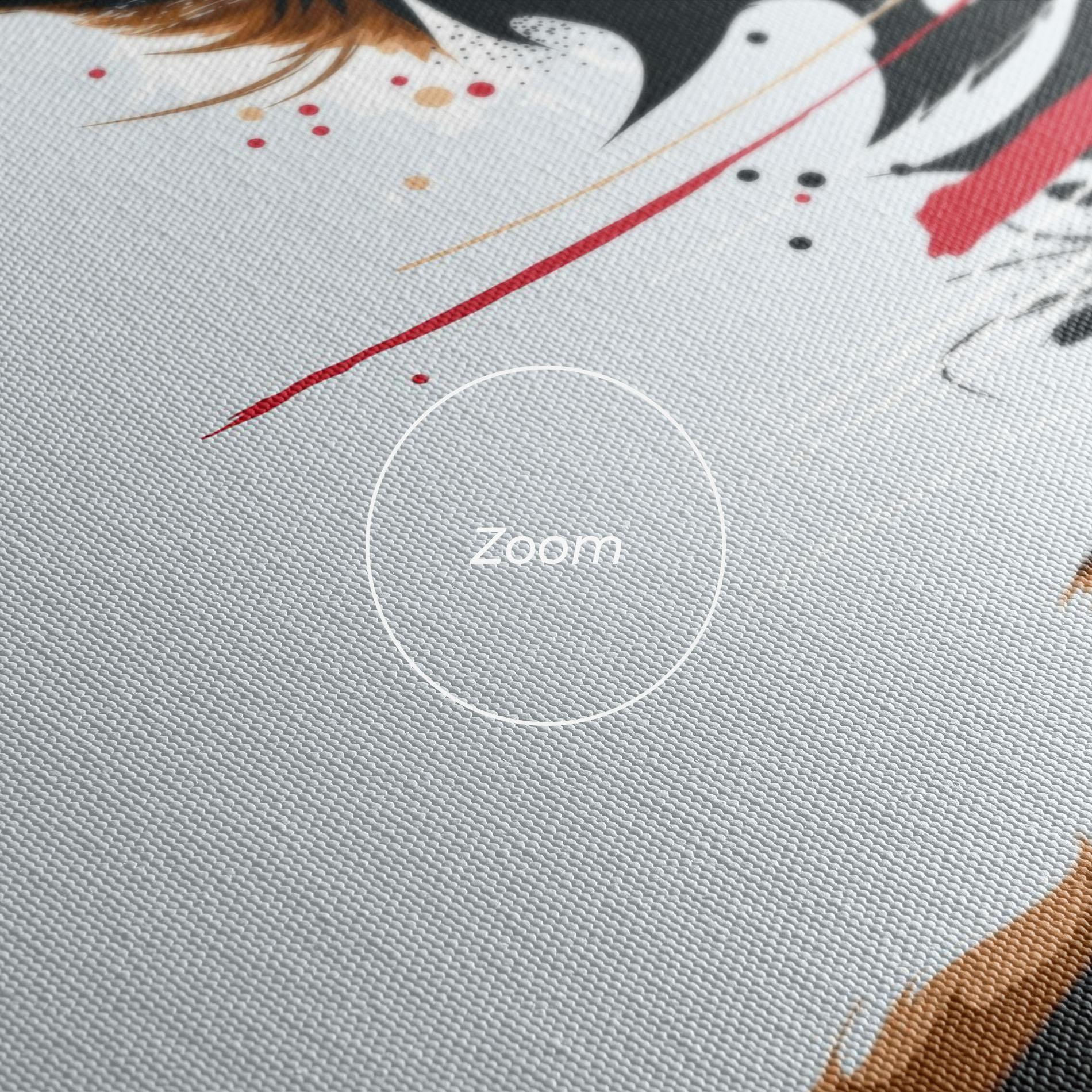 Leinwandbild Basketball Shot mockup 3