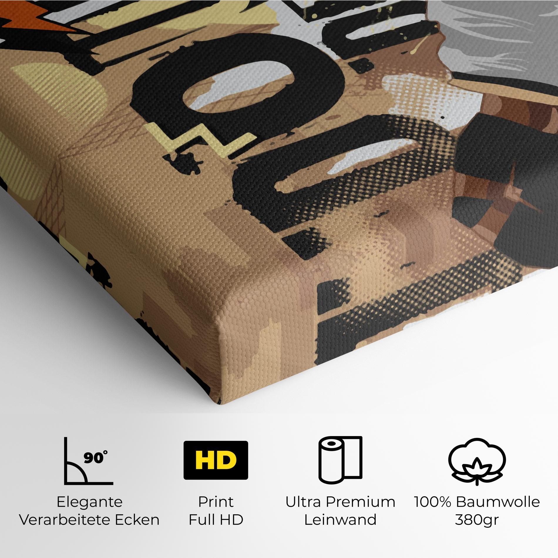 Leinwandbild Double Dribble mockup 4