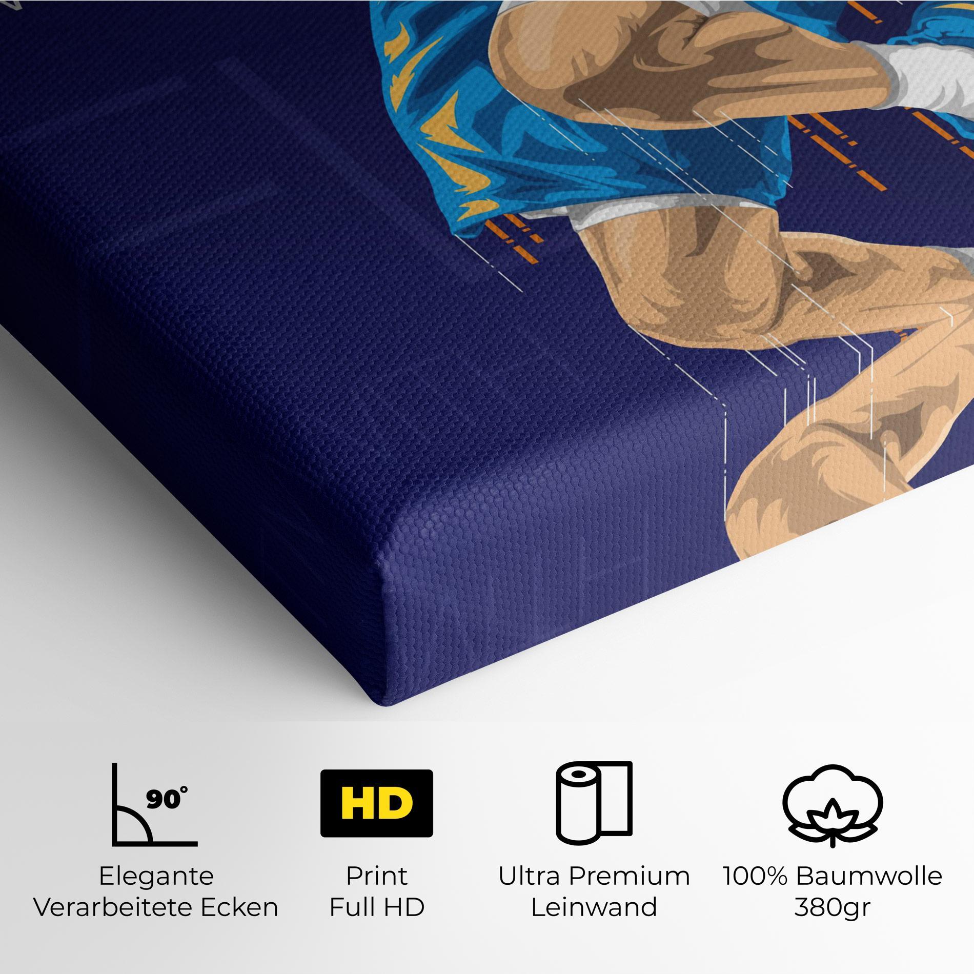 Leinwandbild Fly With The Wind mockup 4