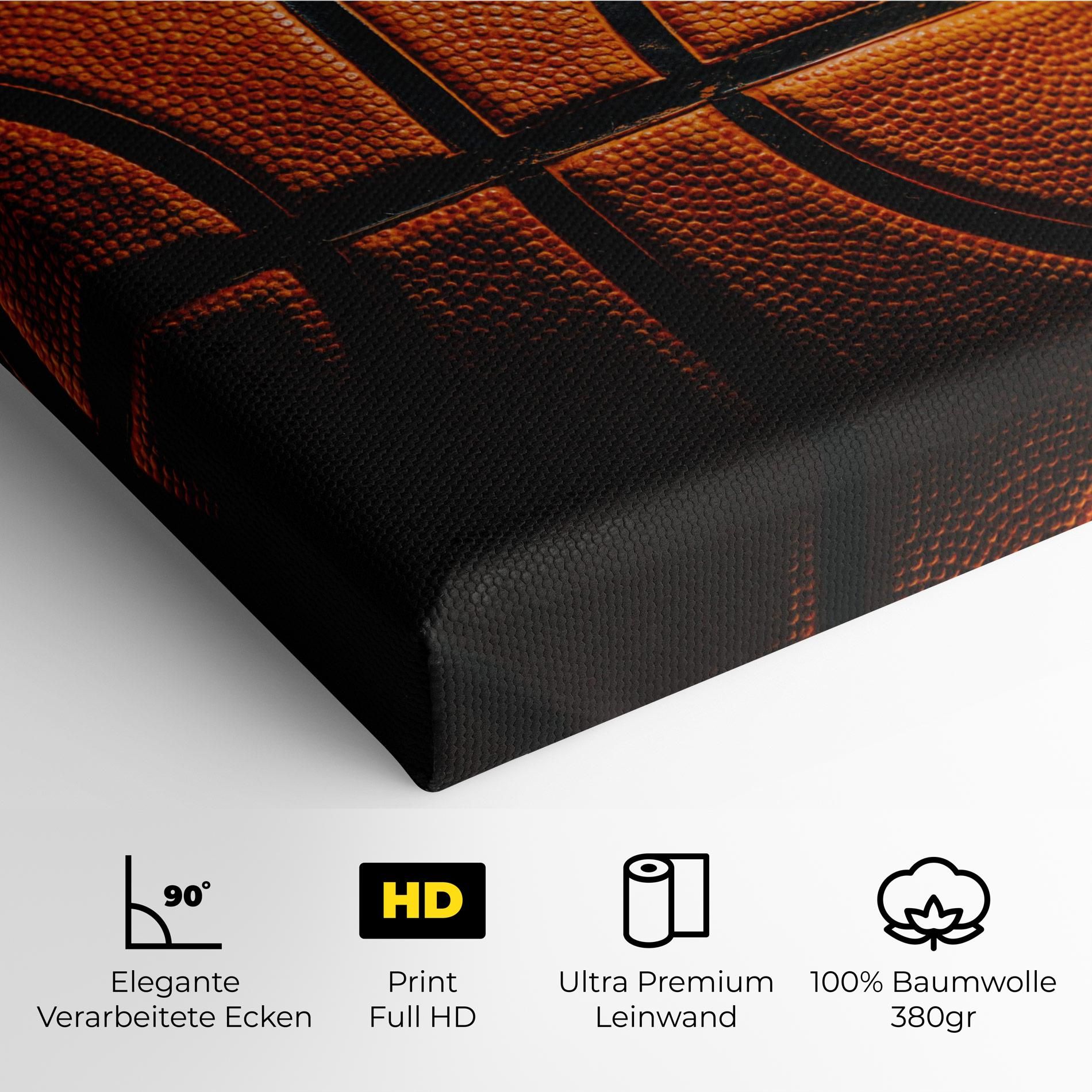 Orange Basketball mockup 4