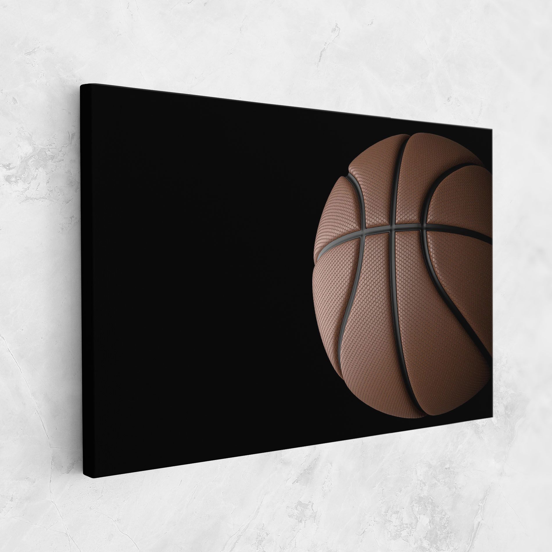 3d Basketball Ball mockup 1
