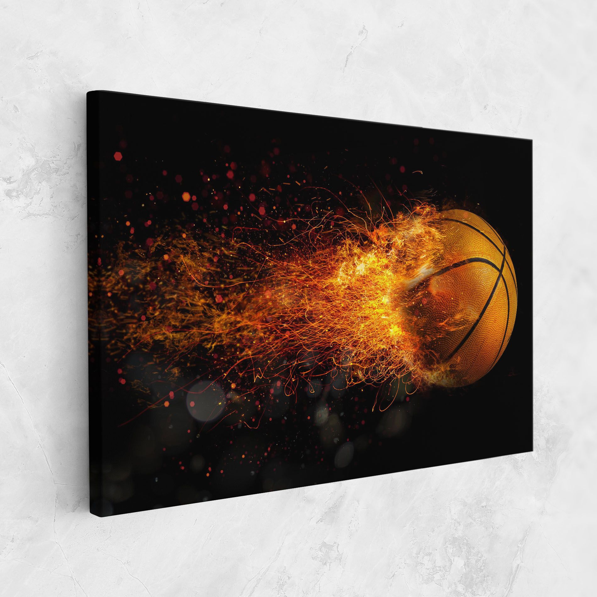 Basket Ball Flame mockup 1