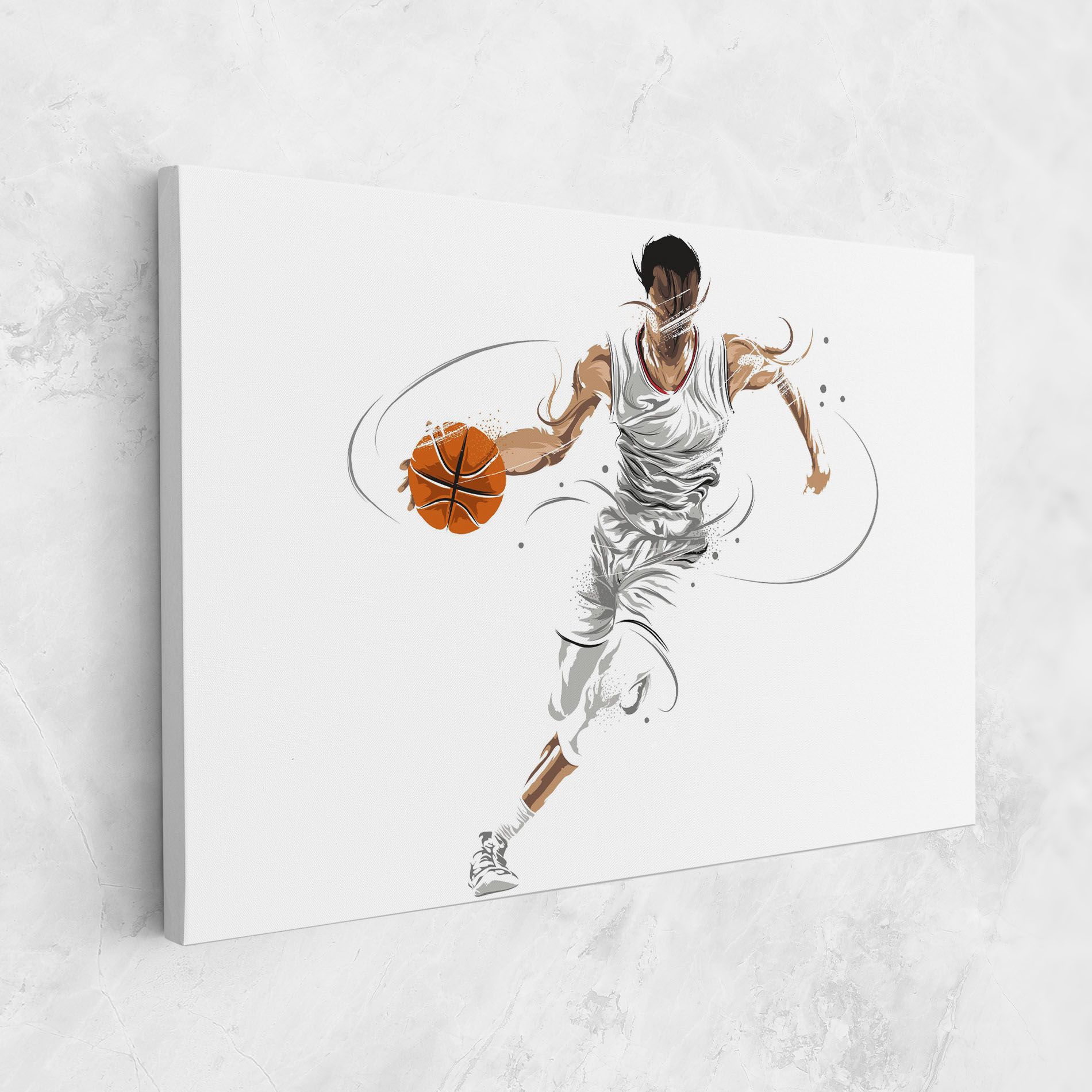 Dribbling Basketbal mockup 1