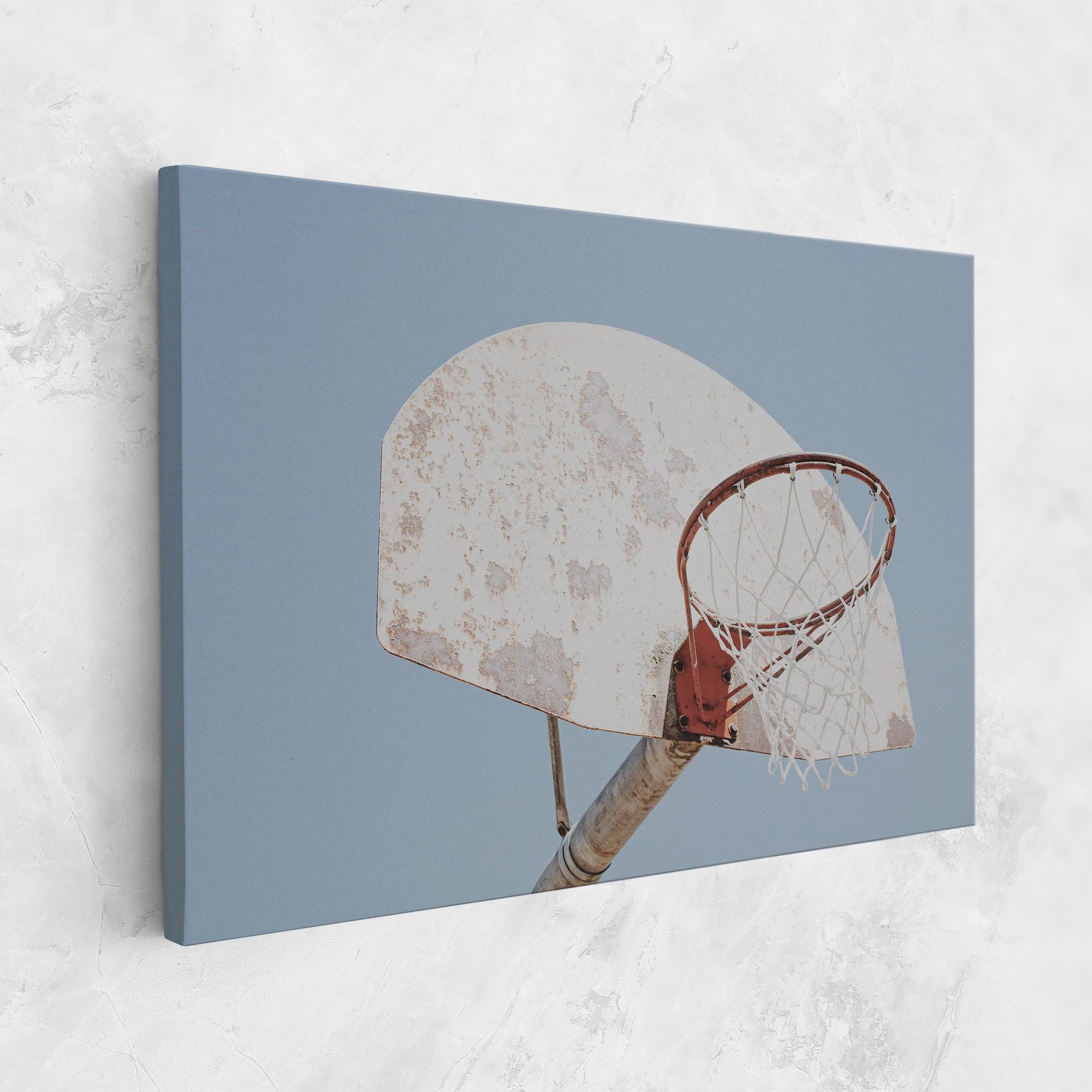 Old Basketball Hoop mockup 1