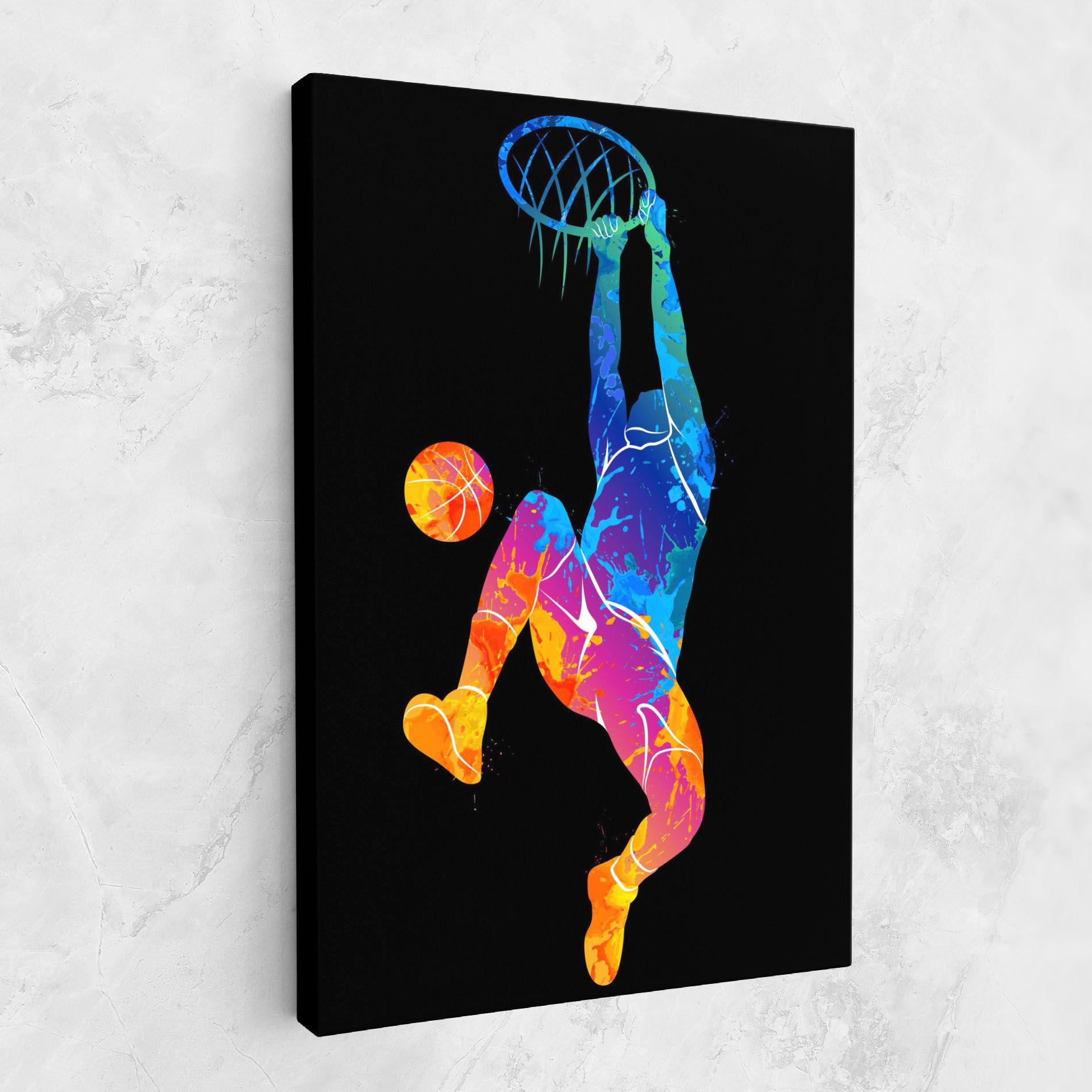 Blue Basket Hoop mockup 1
