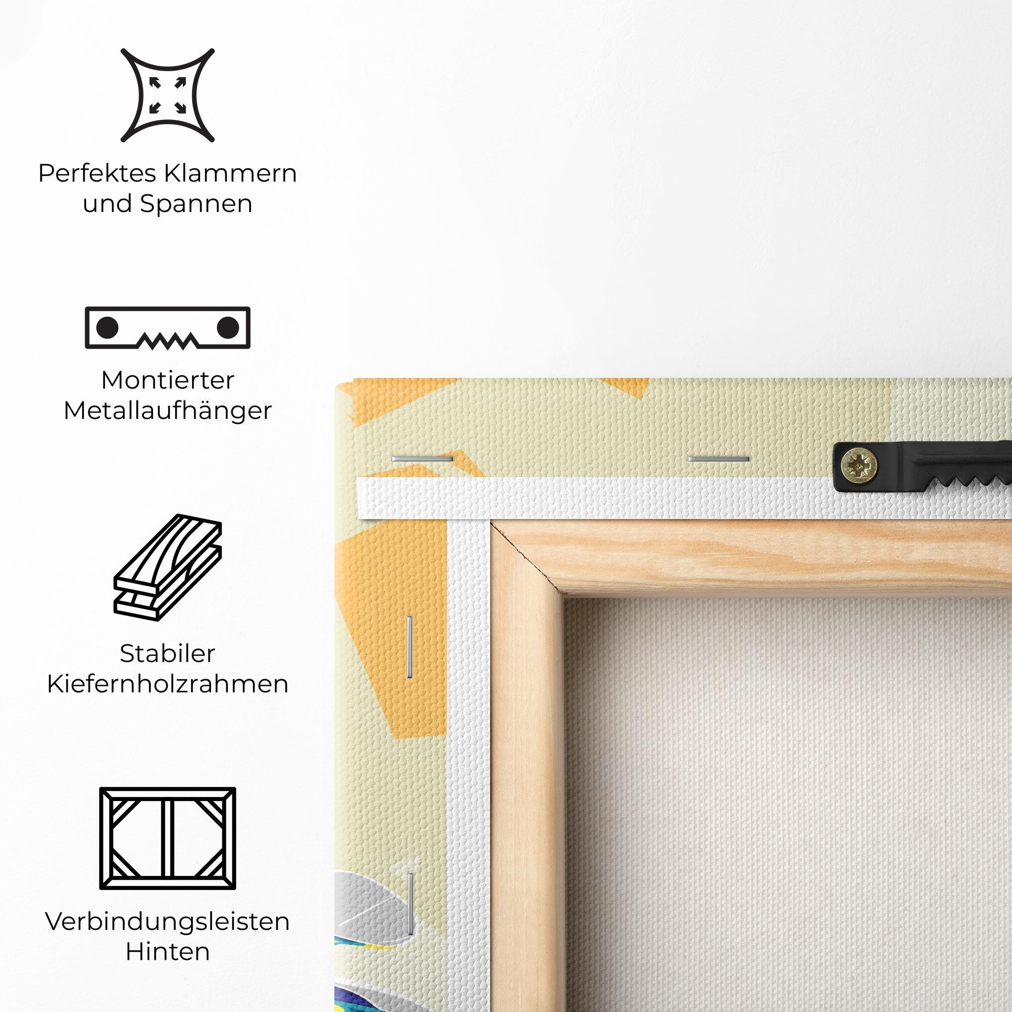 Leinwandbild Basketball Dunk Pose mockup 5