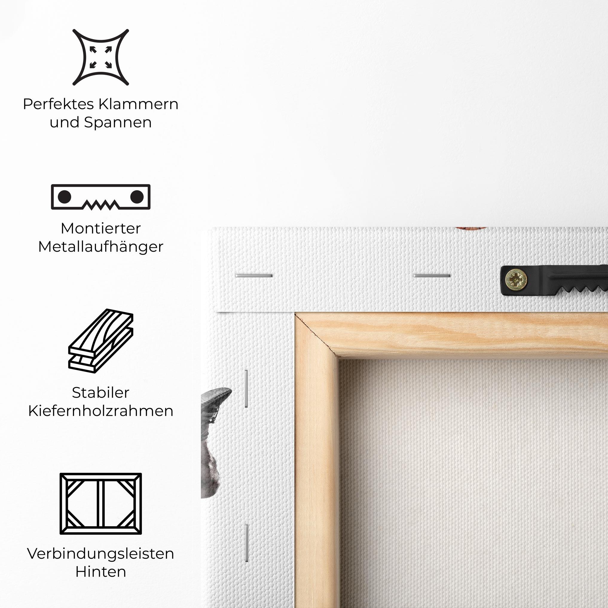 Leinwandbild Basketball Player Flying mockup 5