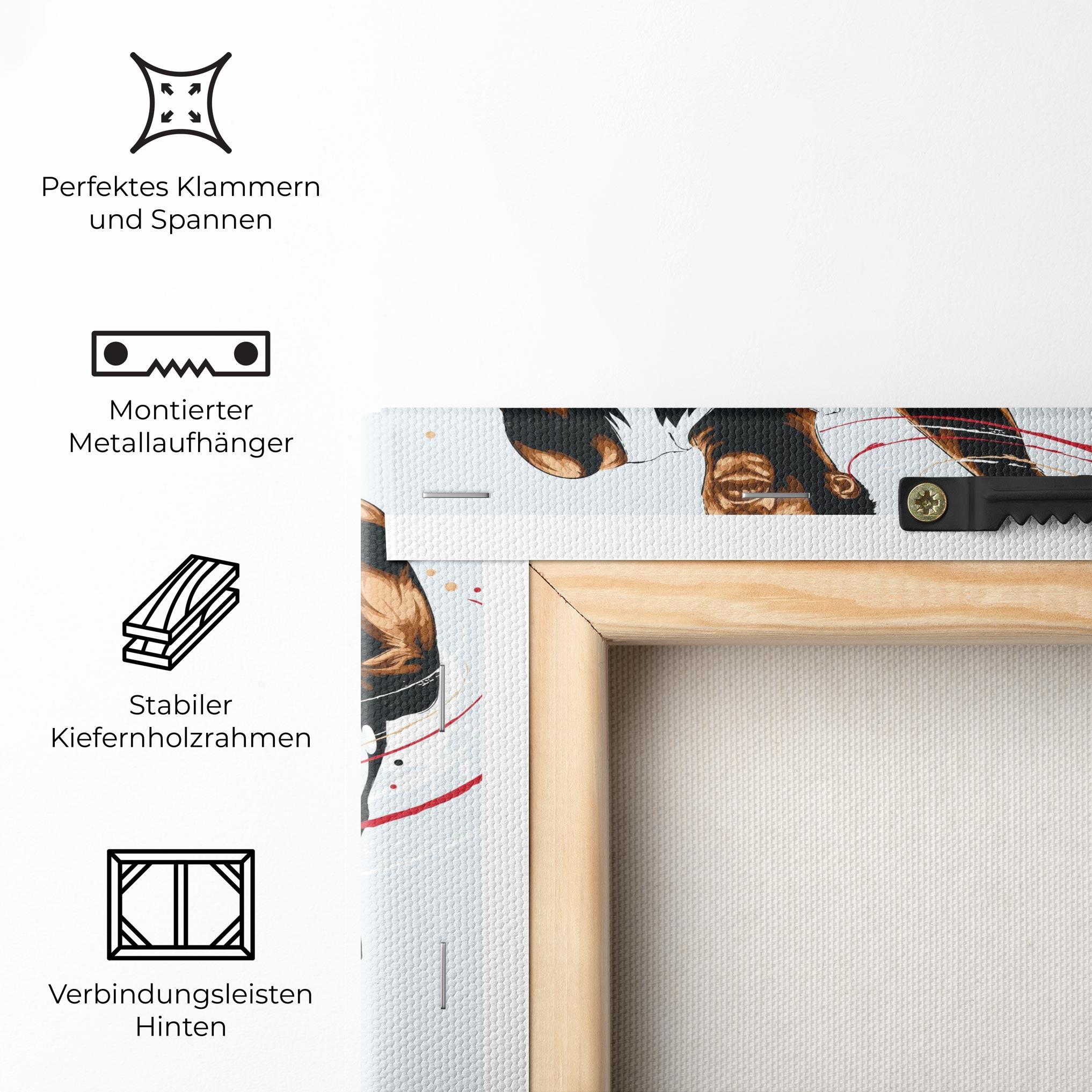 Leinwandbild Basketball Shot mockup 5