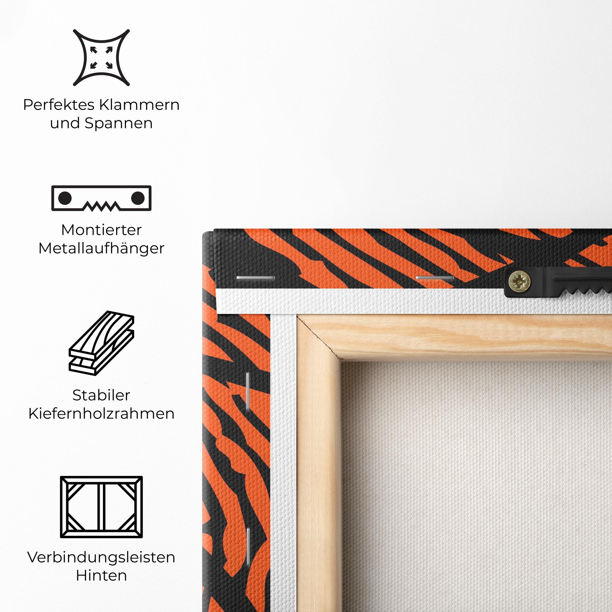 Leinwandbild Fingerprint Basketball mockup 5