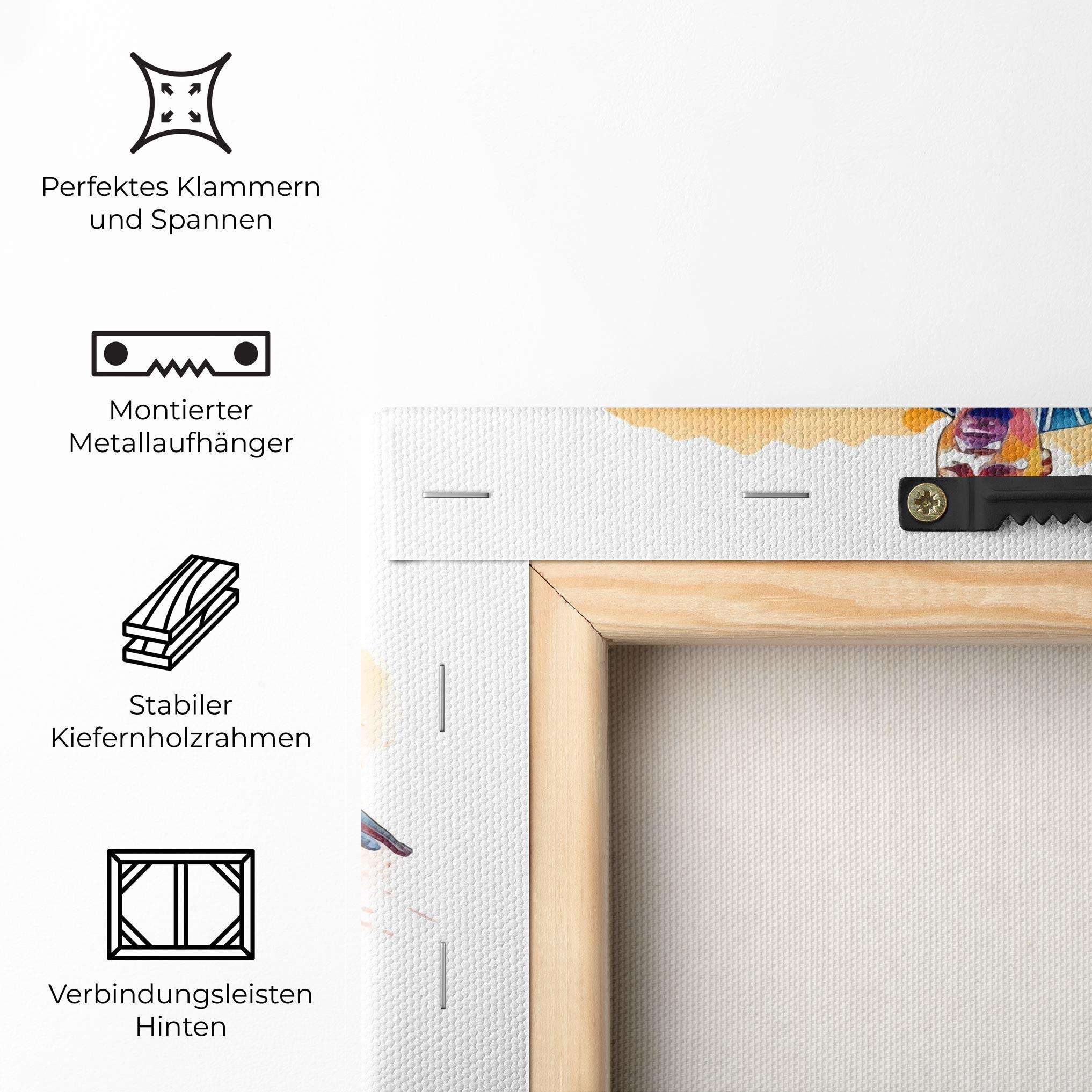 Leinwandbild Playing Basket mockup 5