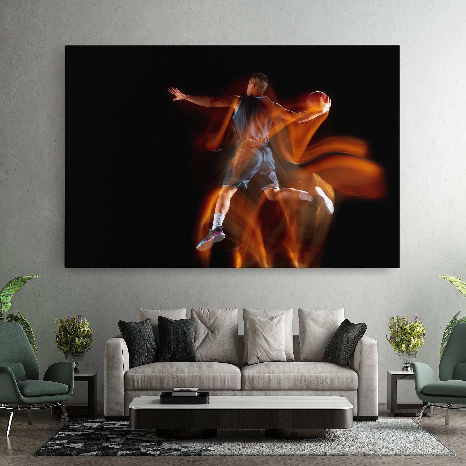 Asian Basketball Player mockup 7