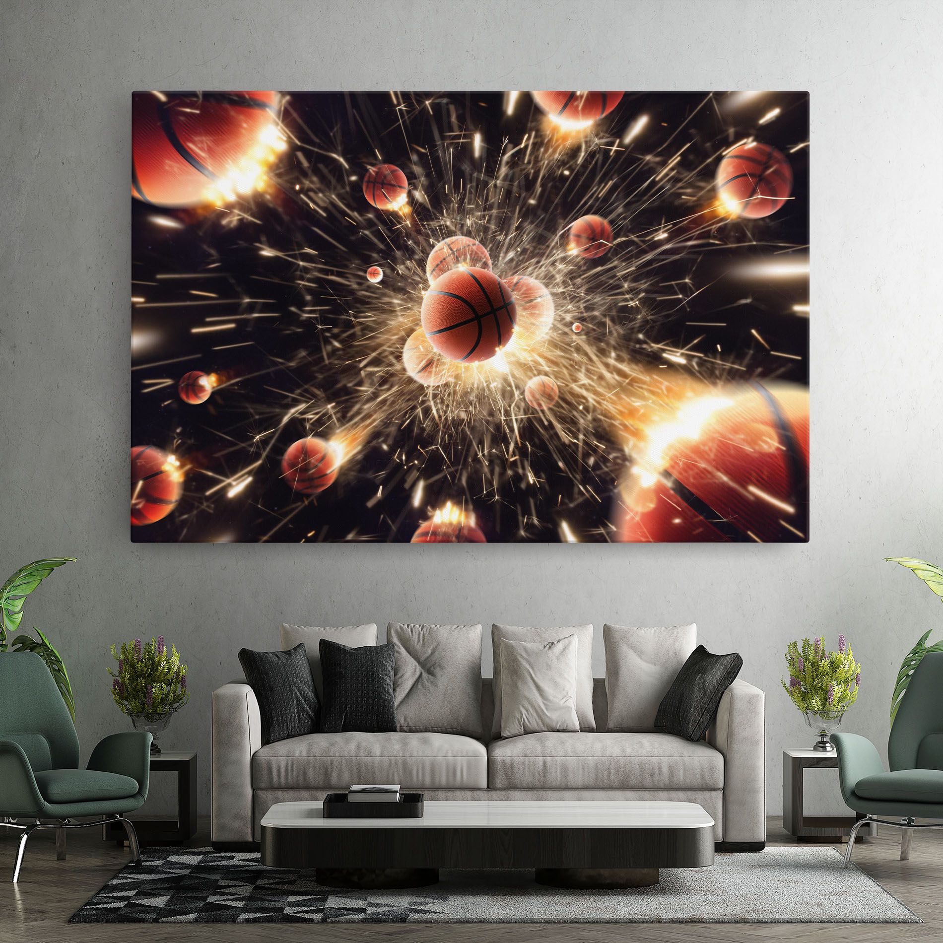 Basketball Explosion mockup 7