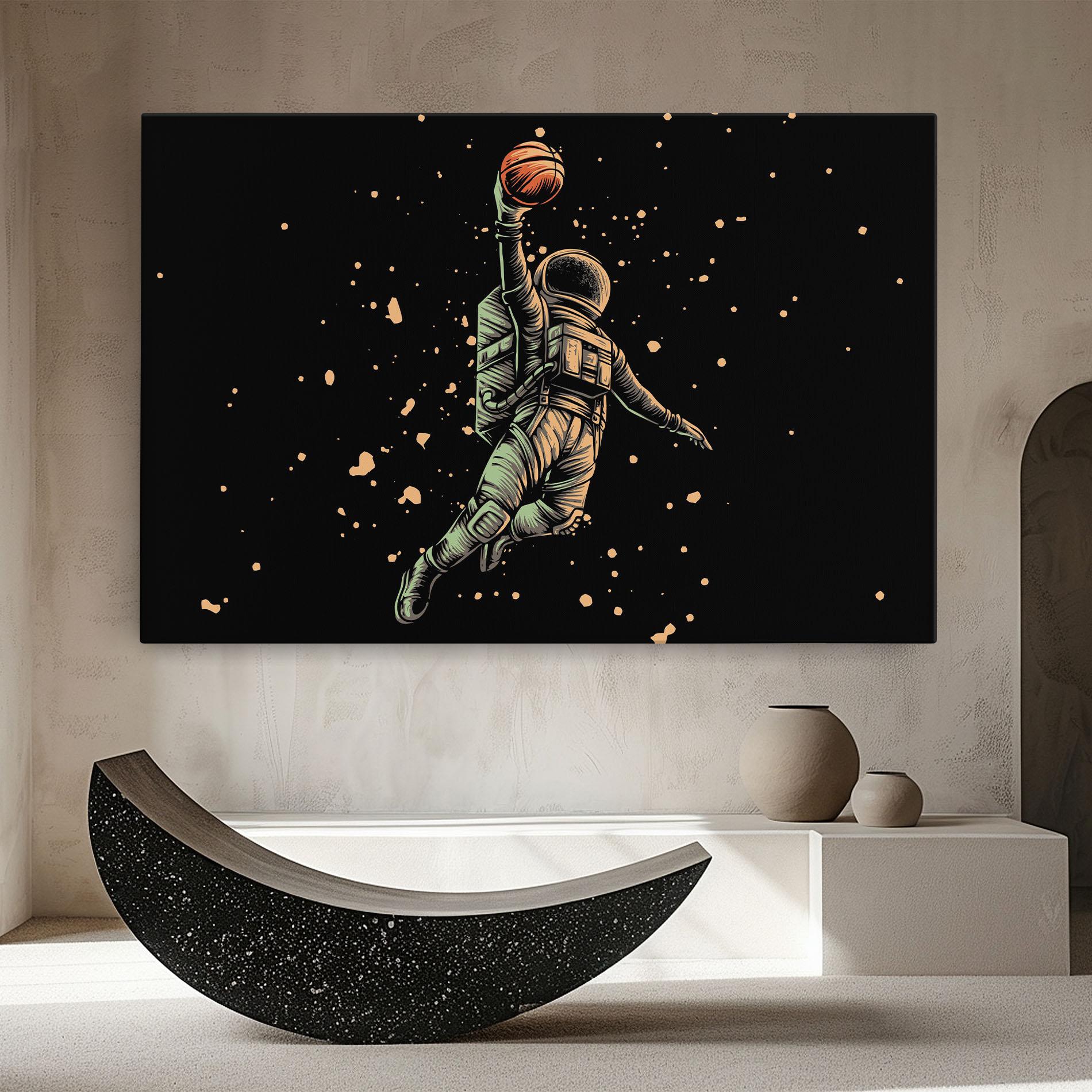 Leinwandbild Astrobasket mockup 8