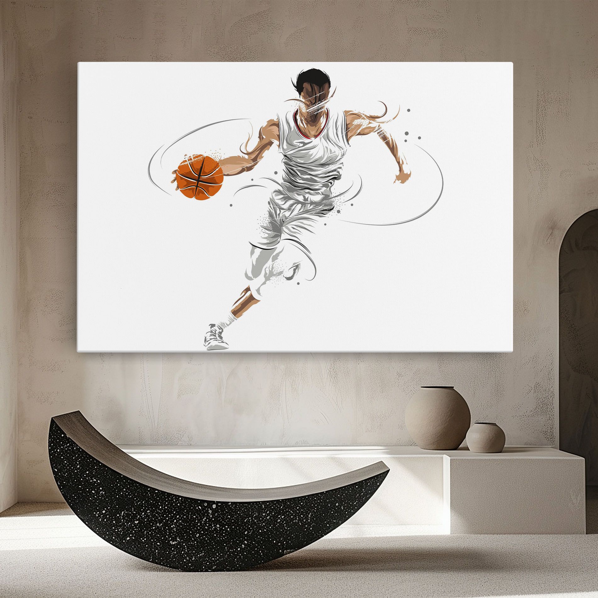 Dribbling Basketbal mockup 8