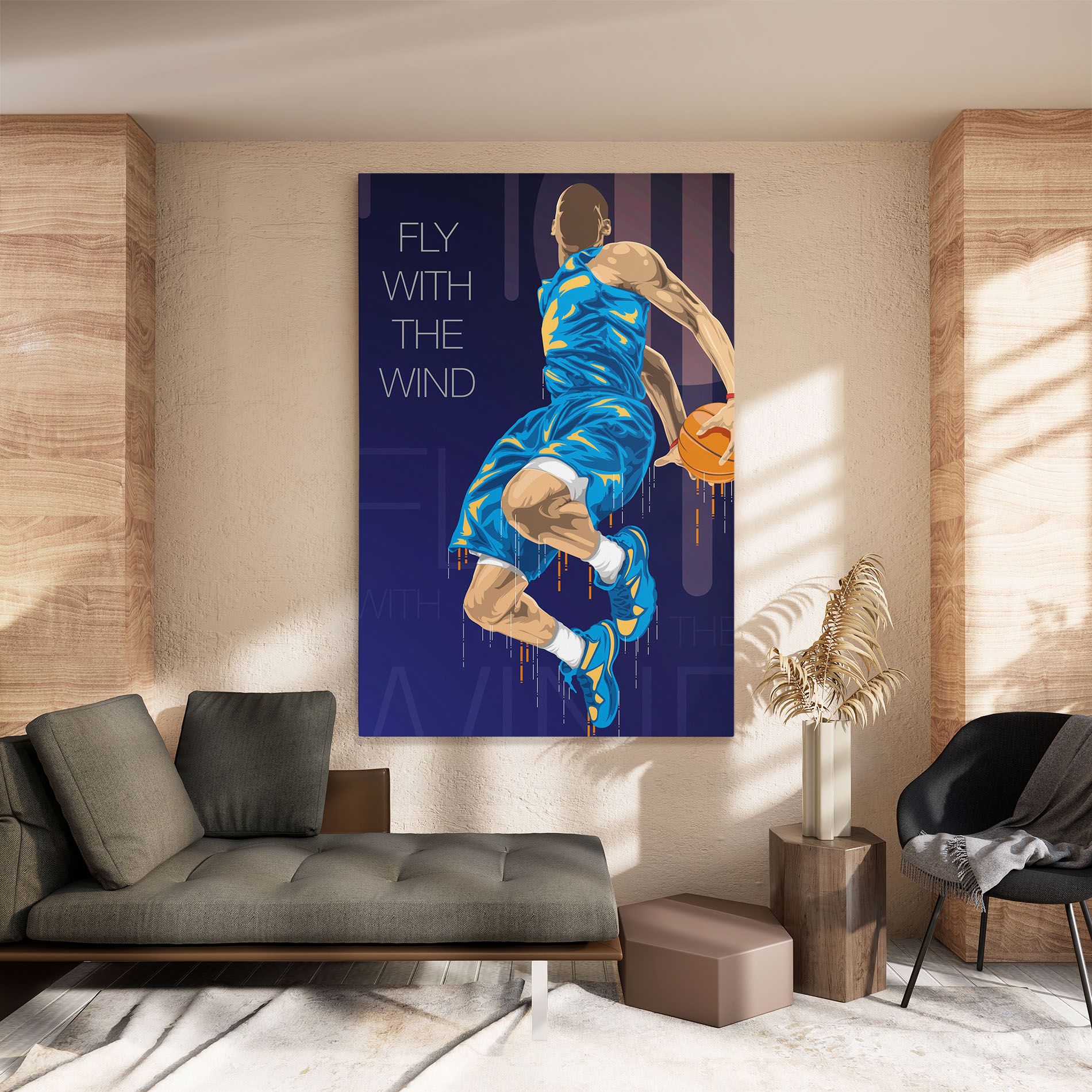 Fly With The Wind mockup 8