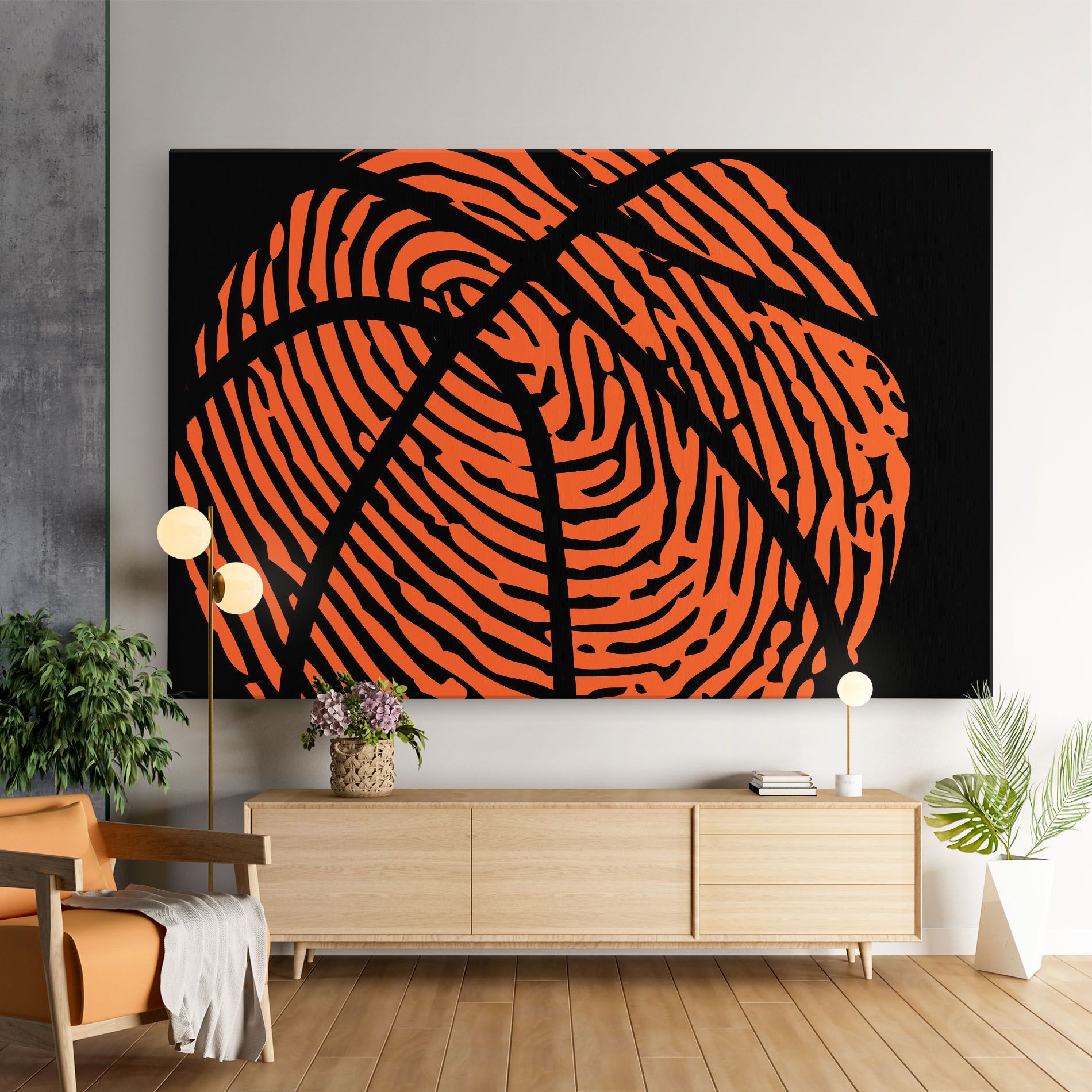 Fingerprint Basketball mockup 9