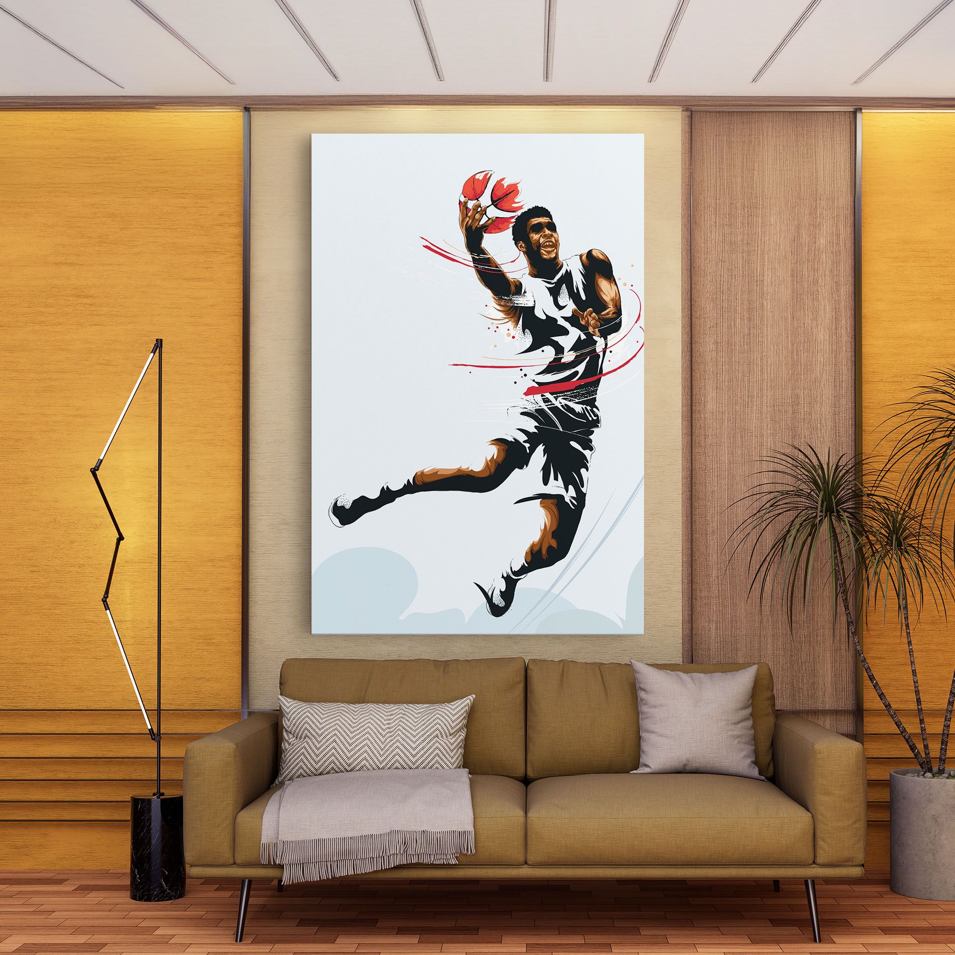 Basketball Shot mockup 9