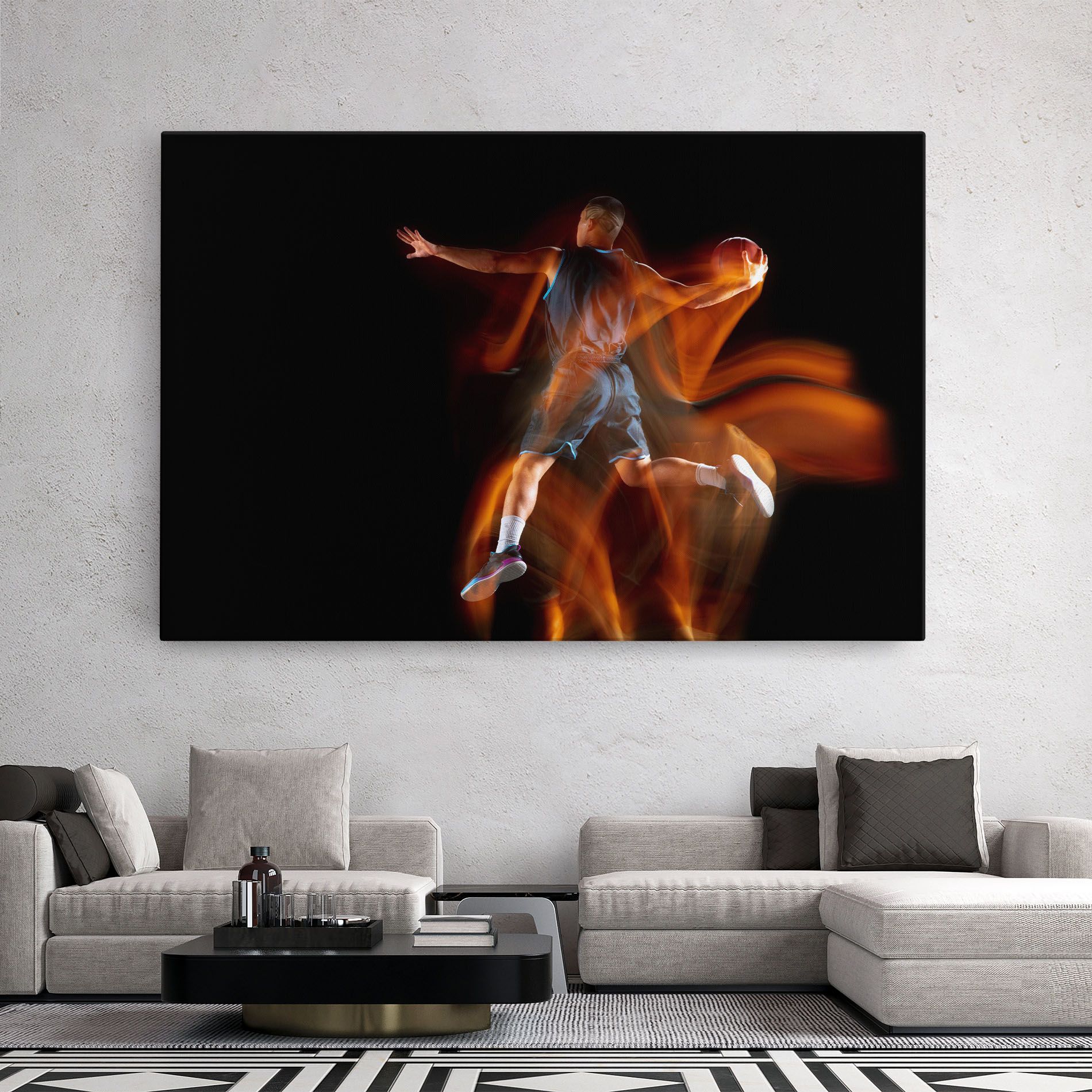 Asian Basketball Player mockup 2