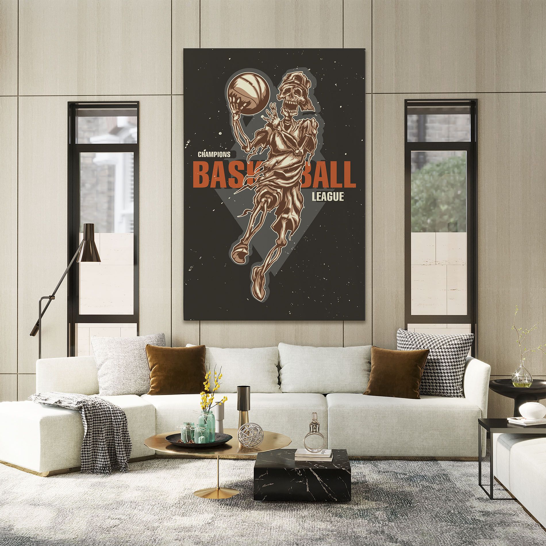 Basketball League mockup 2