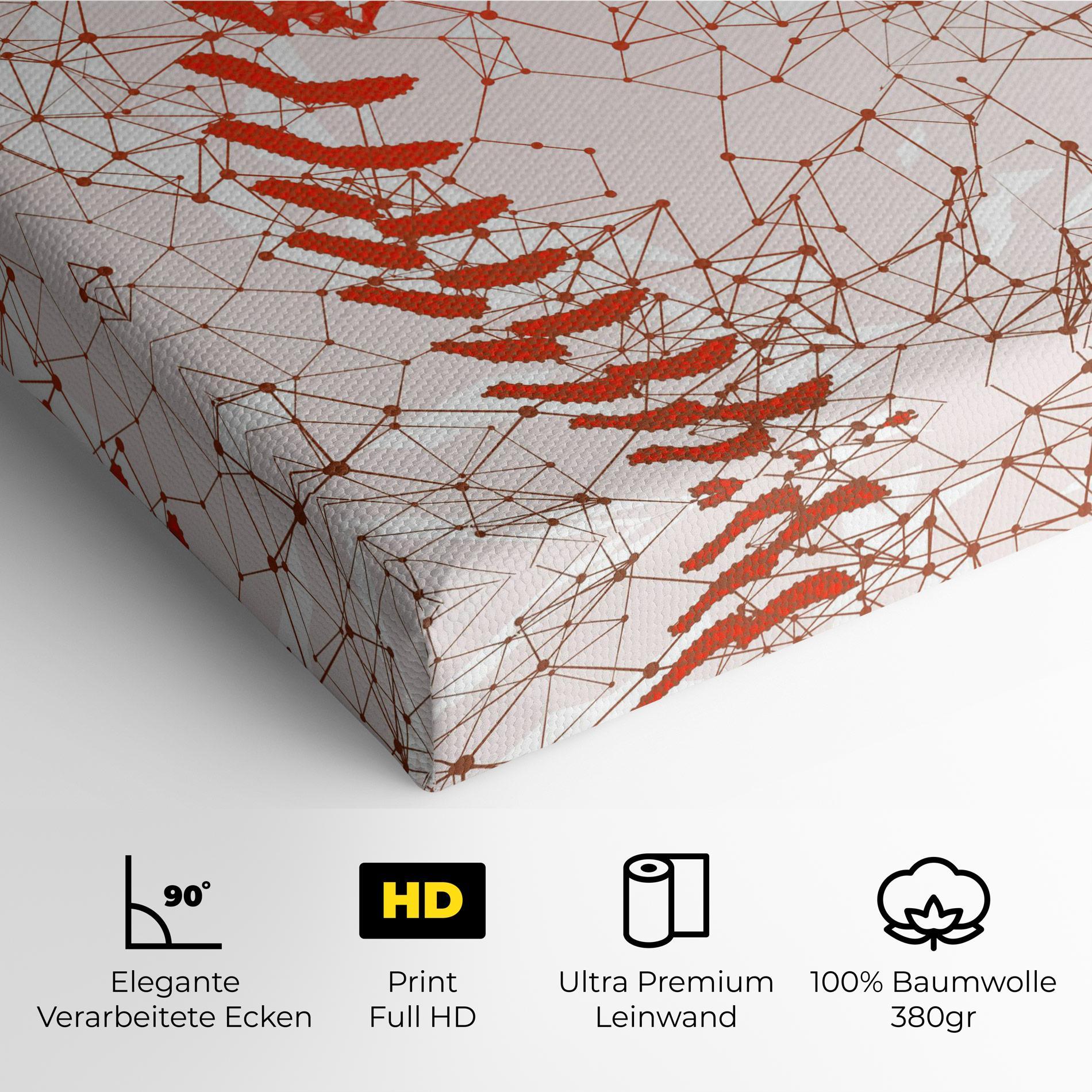 Leinwandbild Baseball Line Art mockup 4