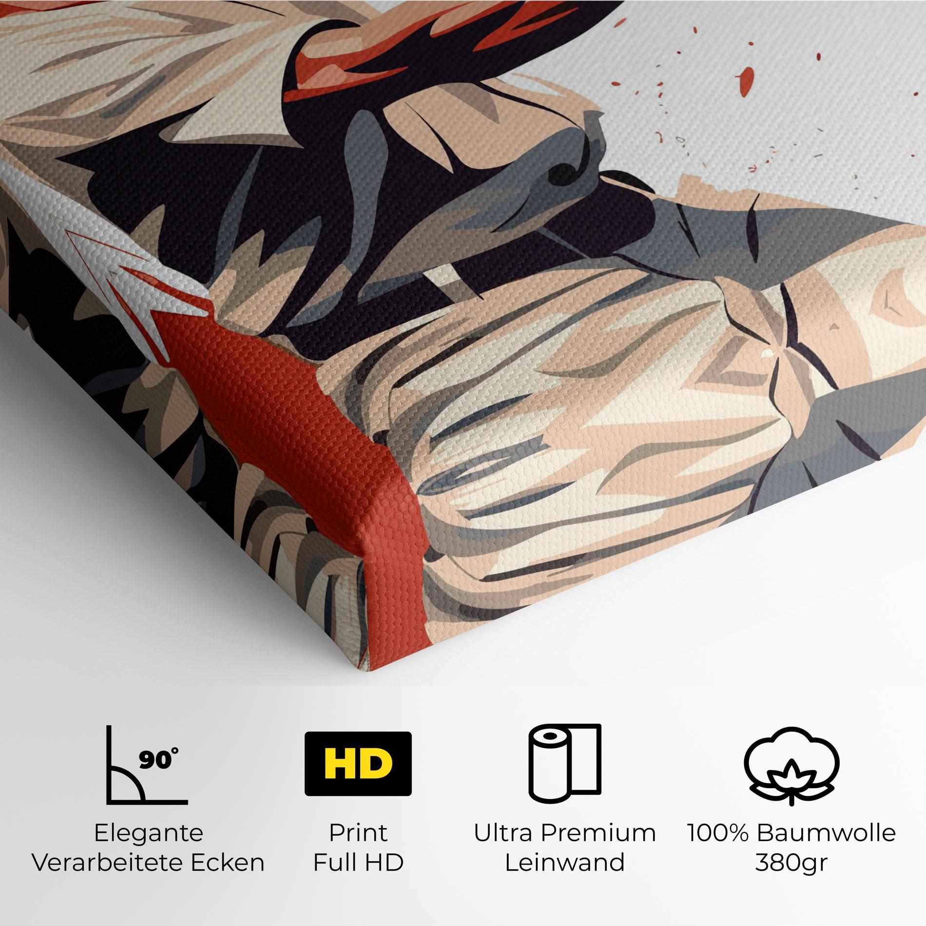 Leinwandbild Baseball Red Art mockup 4