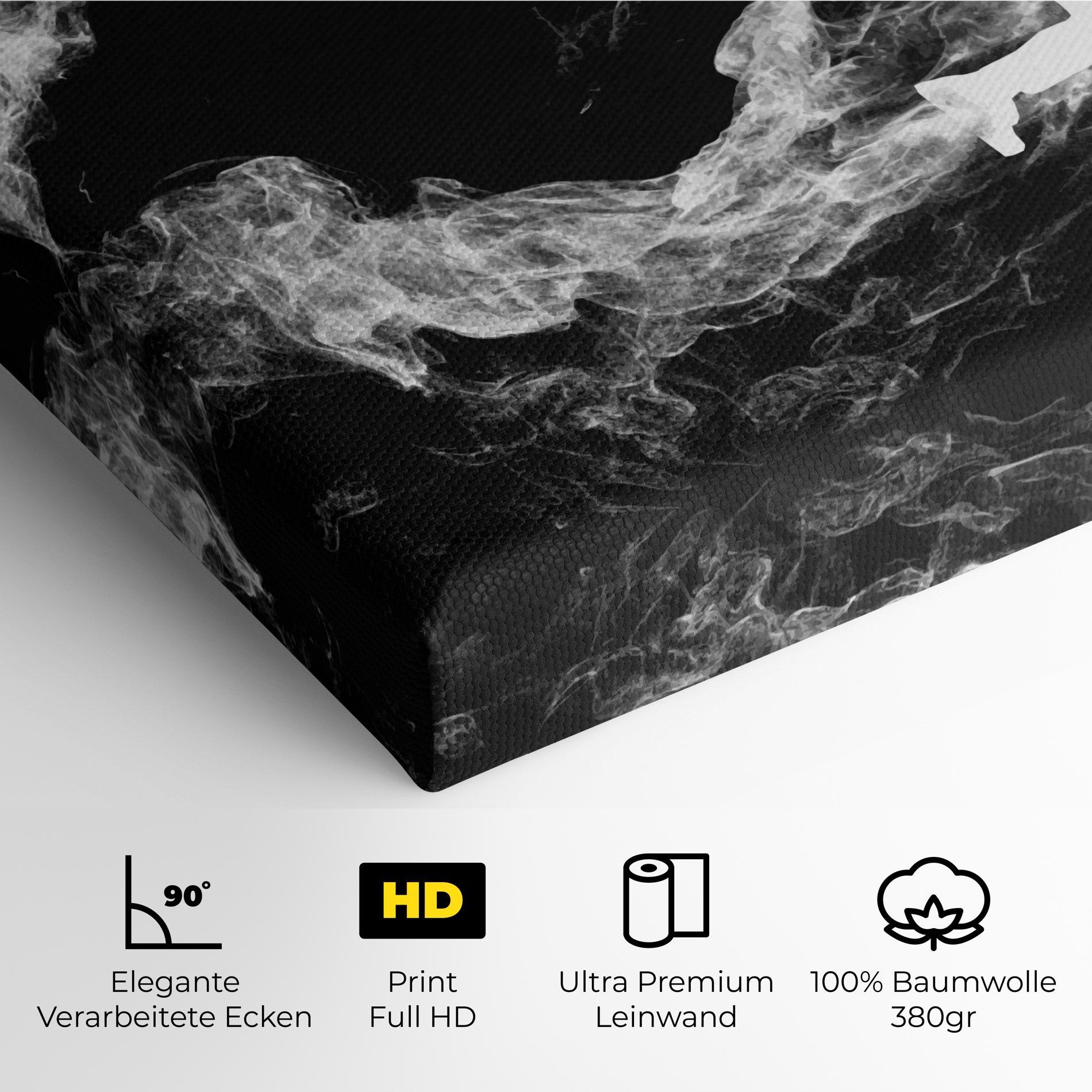 Leinwandbild Baseball Smoke mockup 4