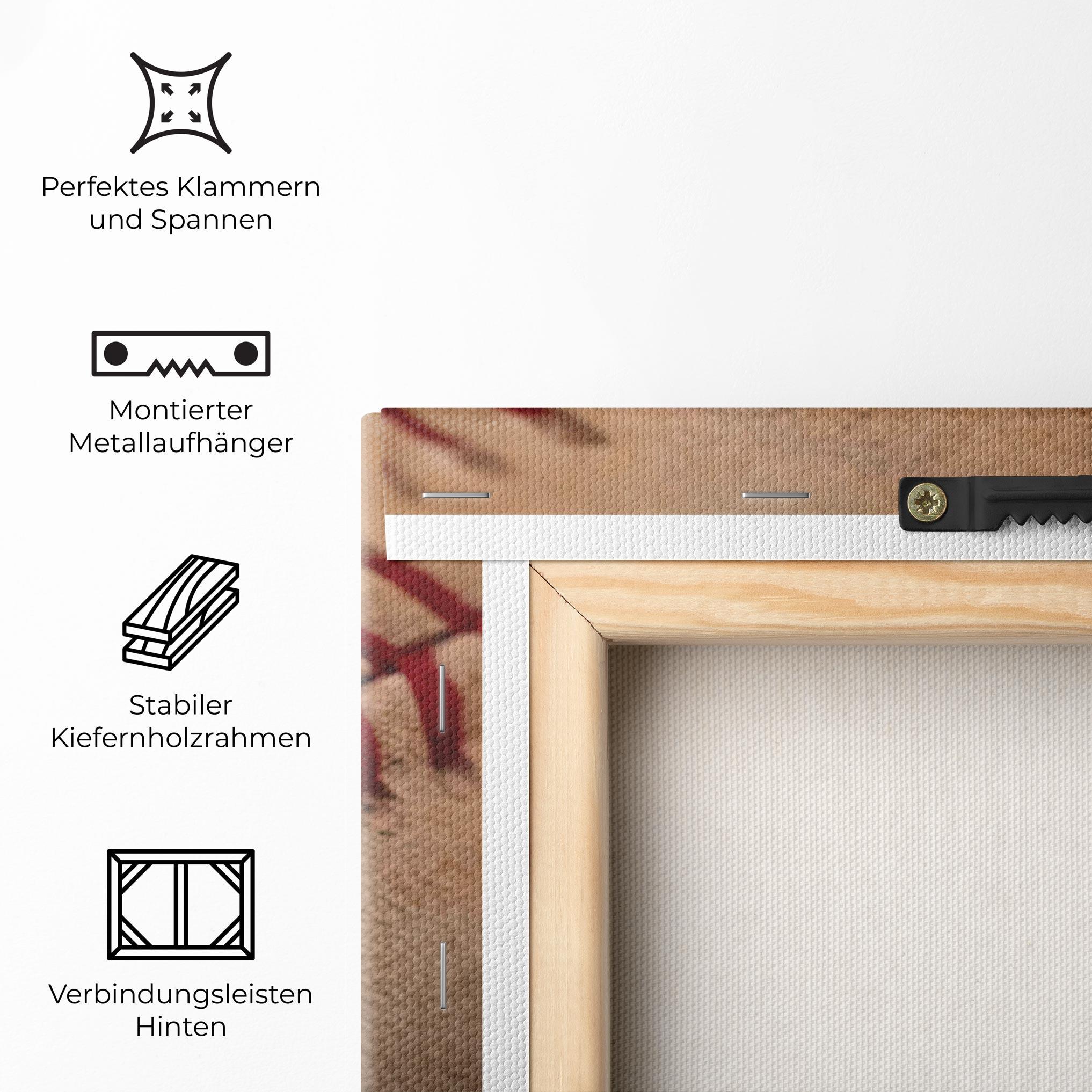 Leinwandbild Baseball Ball Close Up mockup 5